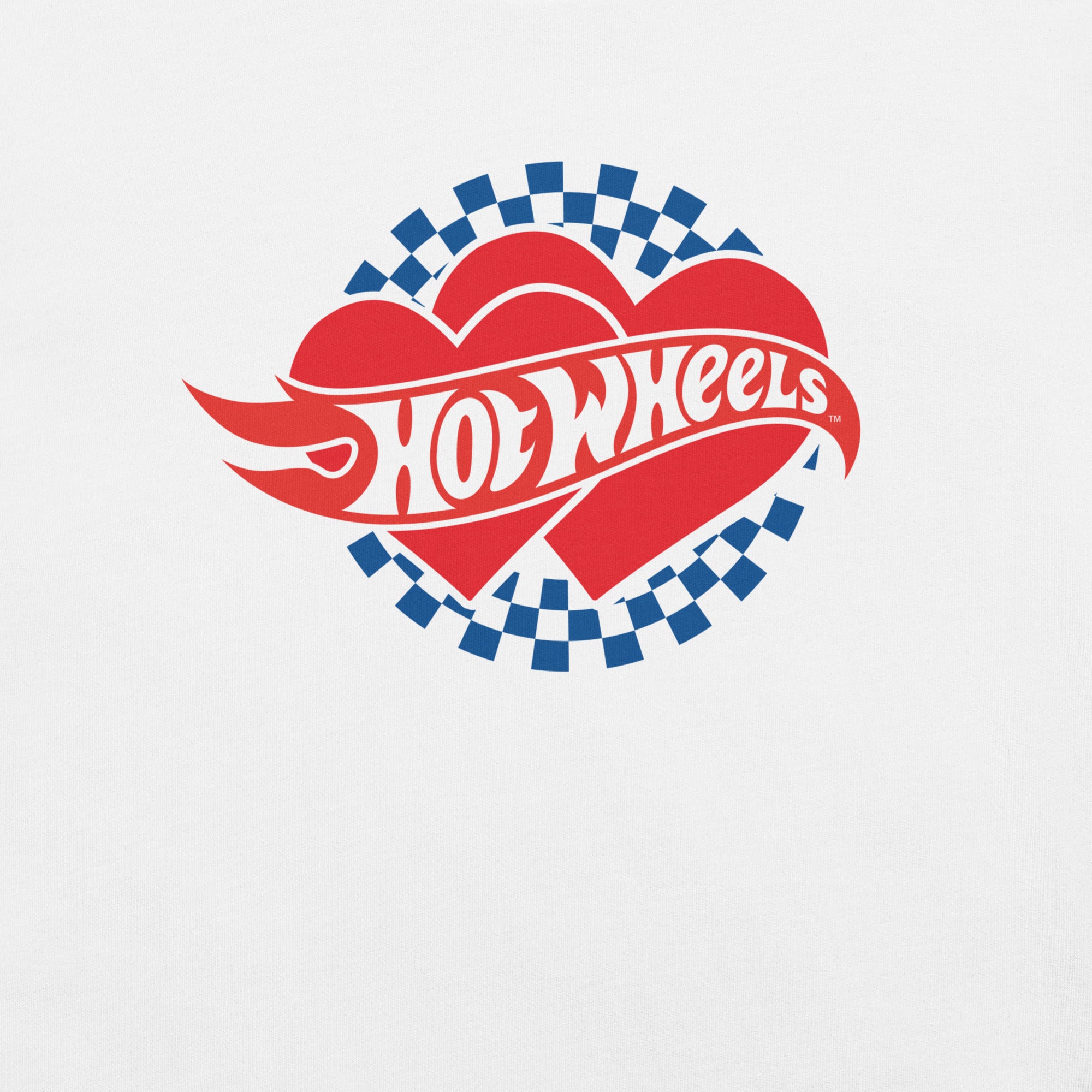 Hot Wheels Checkered Hearts T-Shirt - Image 4