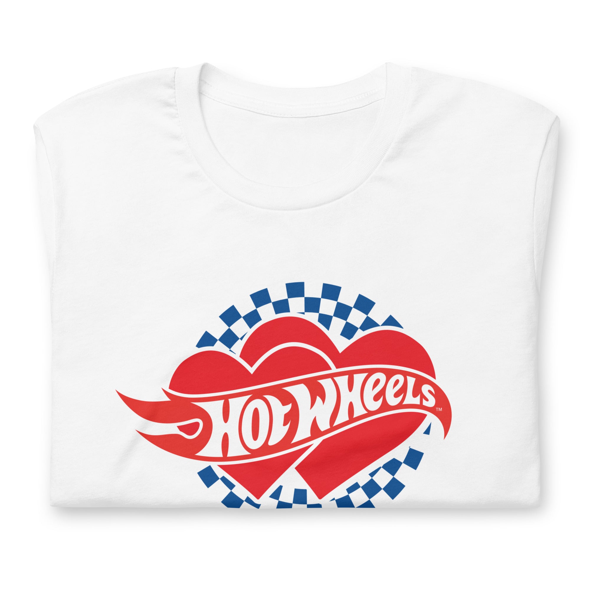 Hot Wheels Checkered Hearts T-Shirt - Image 5