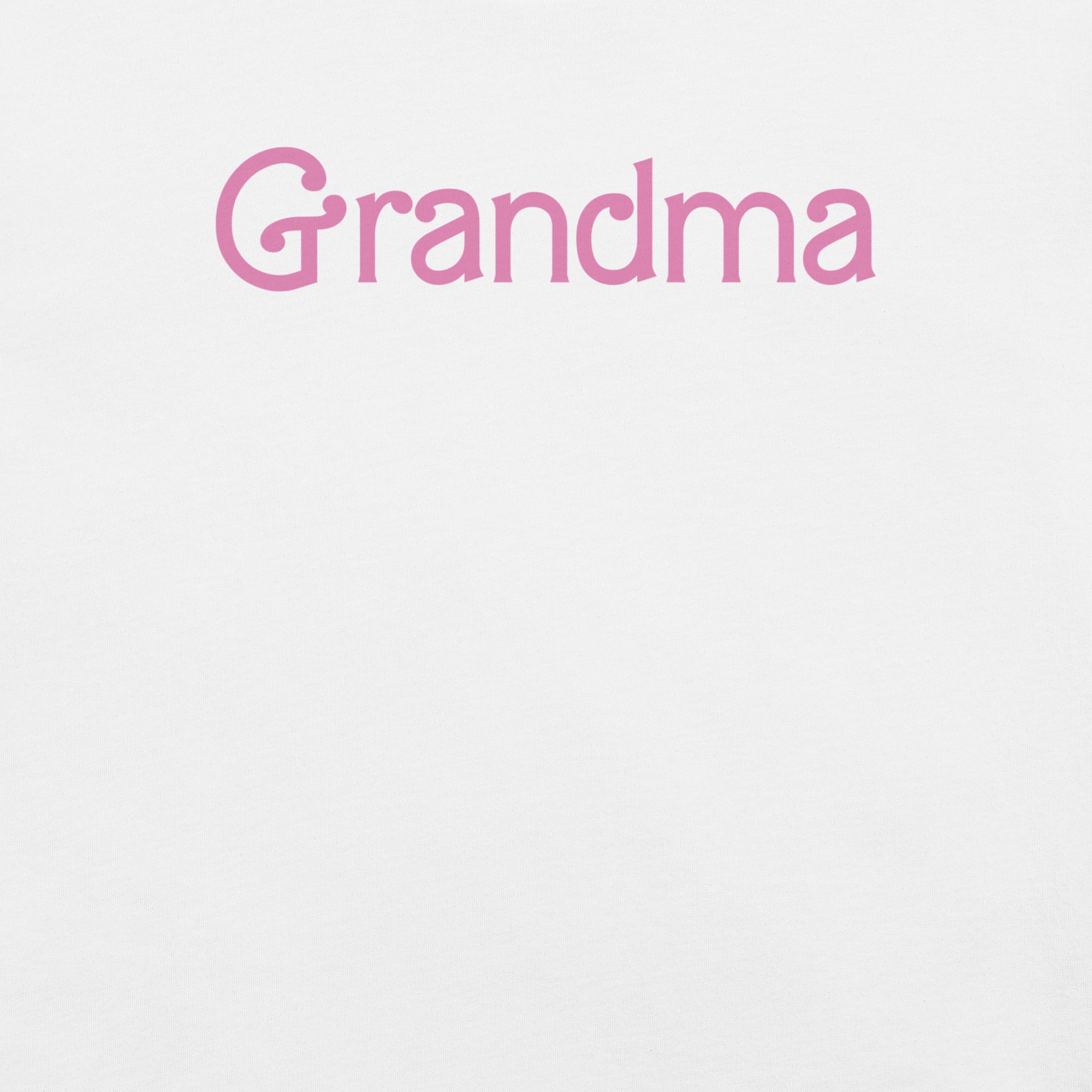 Barbie Grandma White T-Shirt - Image 3