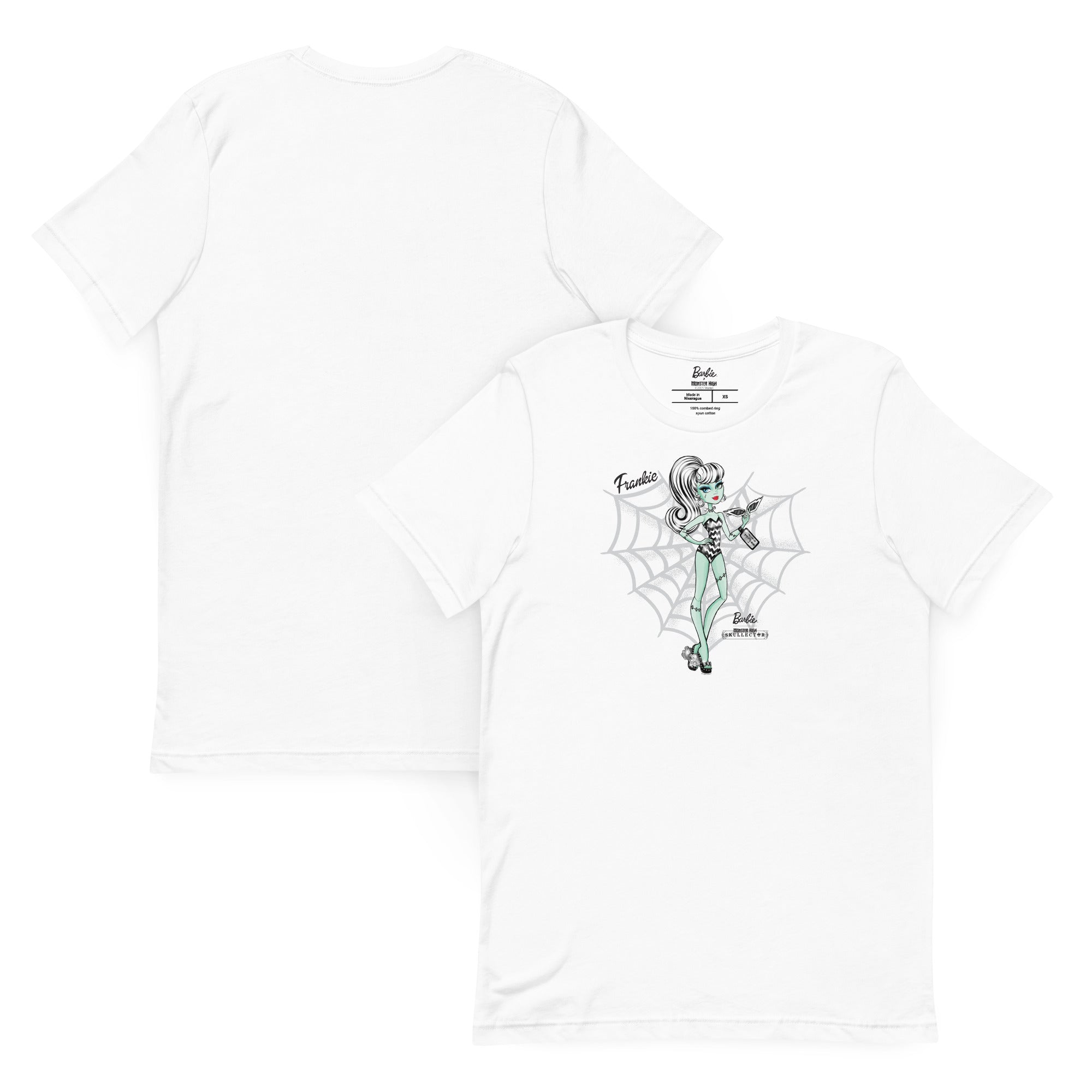 Monster High Barbie Frankie Barbie White T-shirt - Image 2