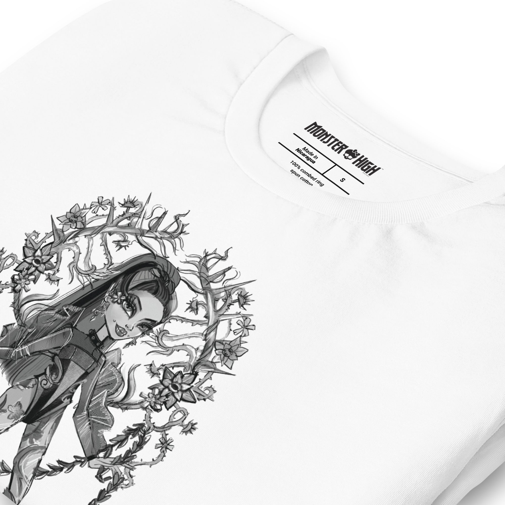 Monster High Venus McFlytrap White T-Shirt - Image 5