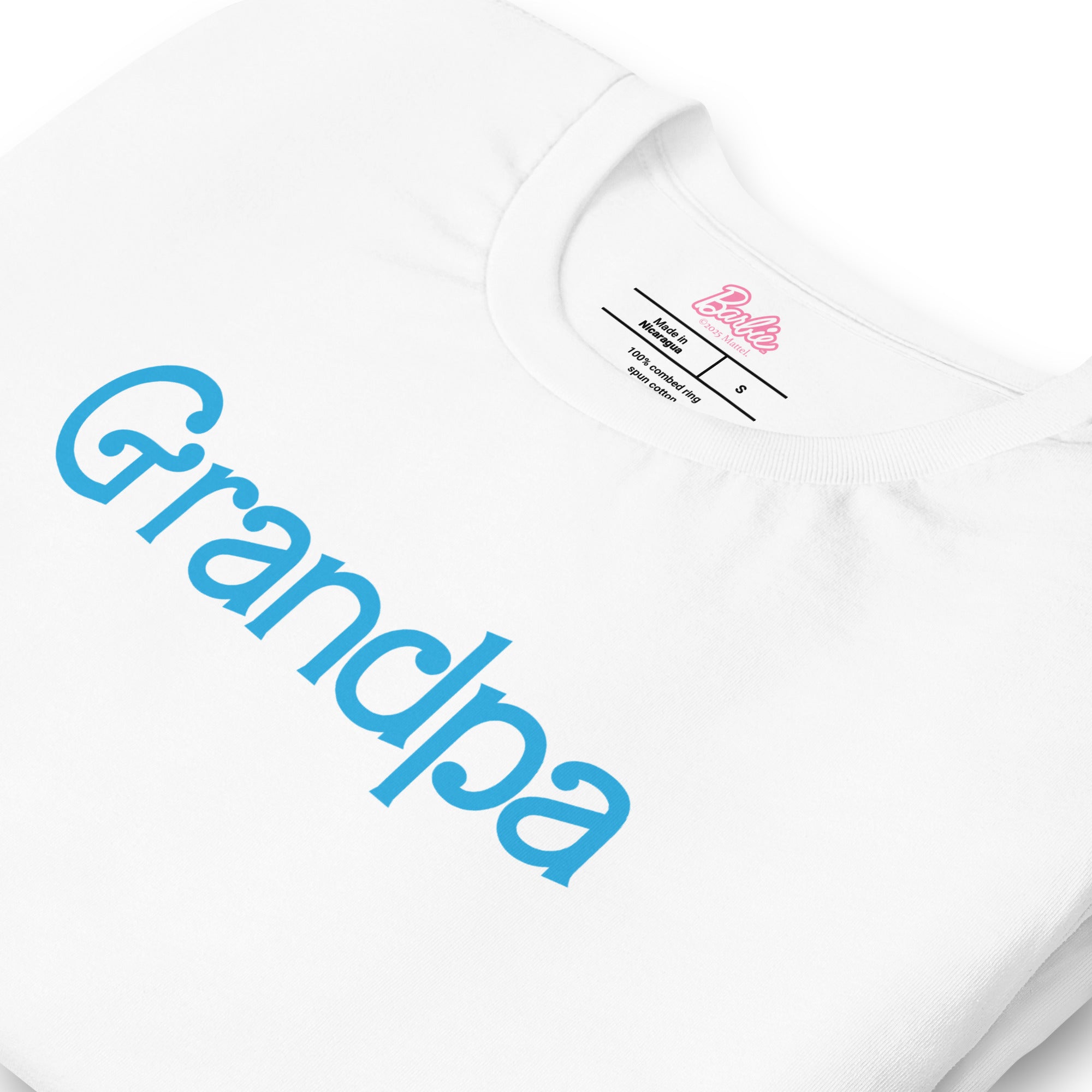Barbie Grandpa Ken White T-Shirt - Image 8