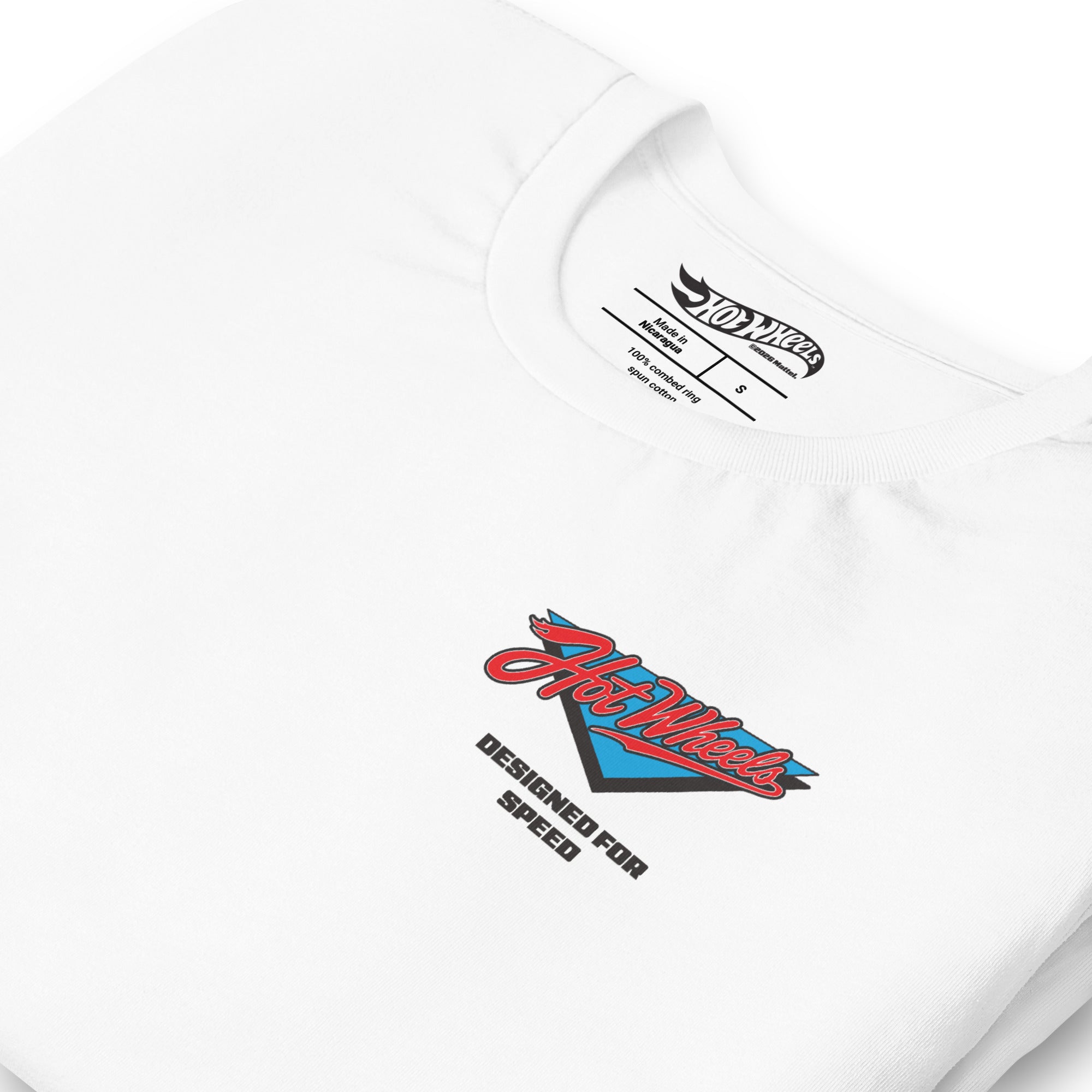 Hot Wheels Designed for Speed White T-shirt - Image 5