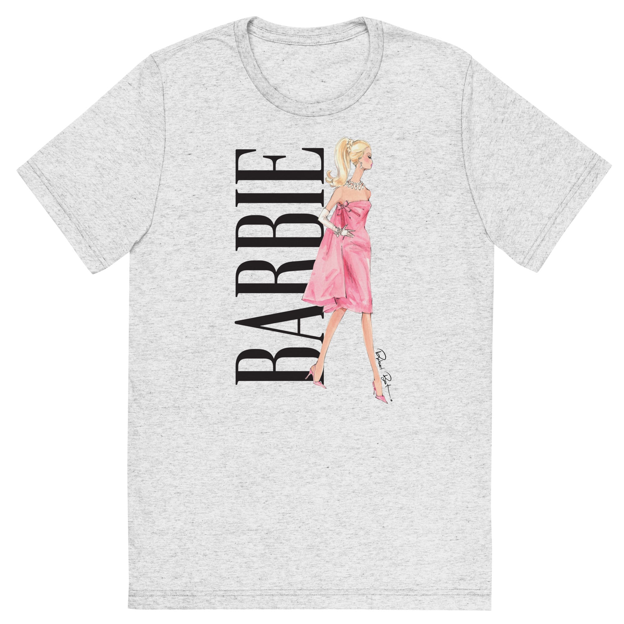 Barbie Artist Series Robert Best Grey T-shirt - Image 3
