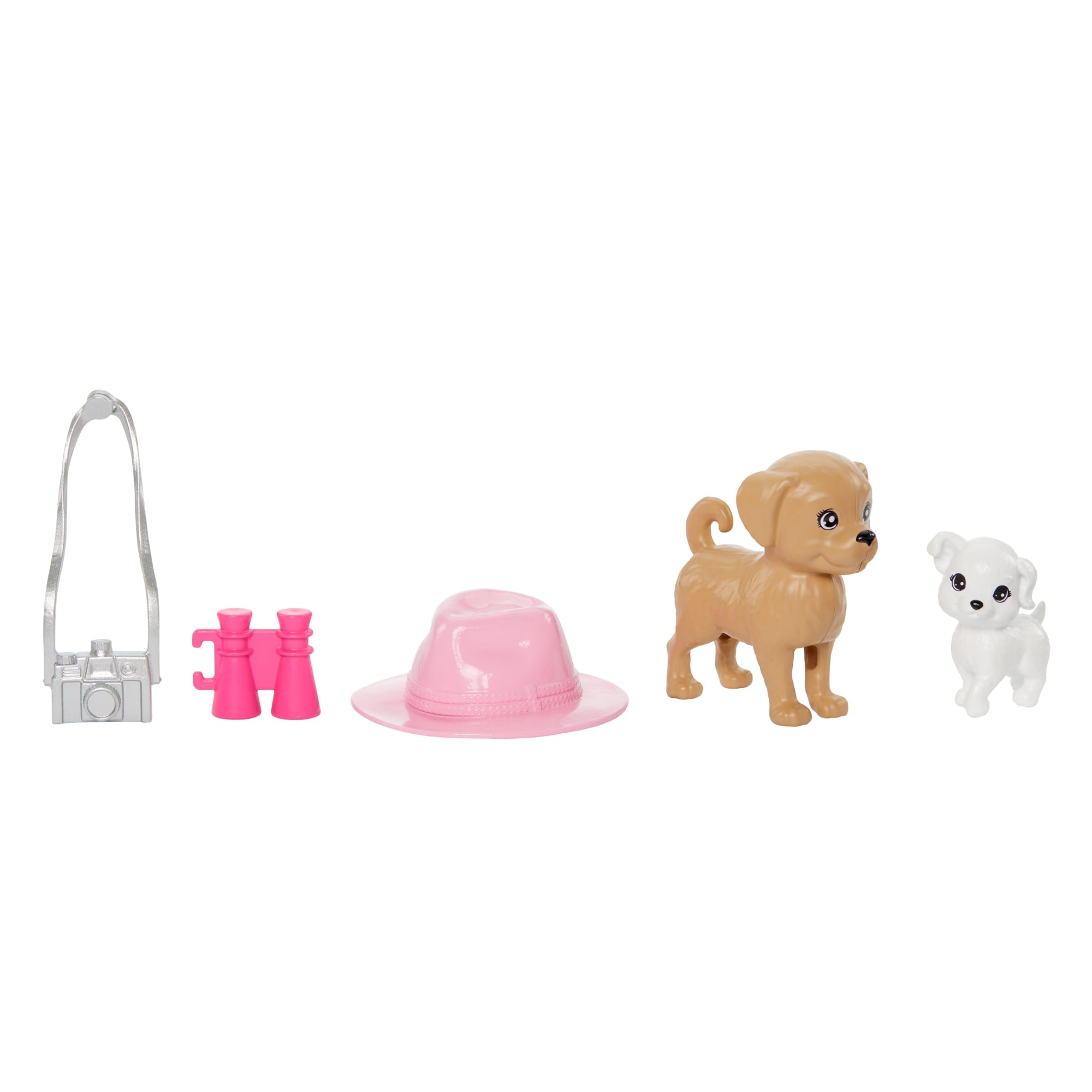 Barbie-Coffret Poupées Stacie et Barbie Avec 2Chiots et Accessoires - Image 3