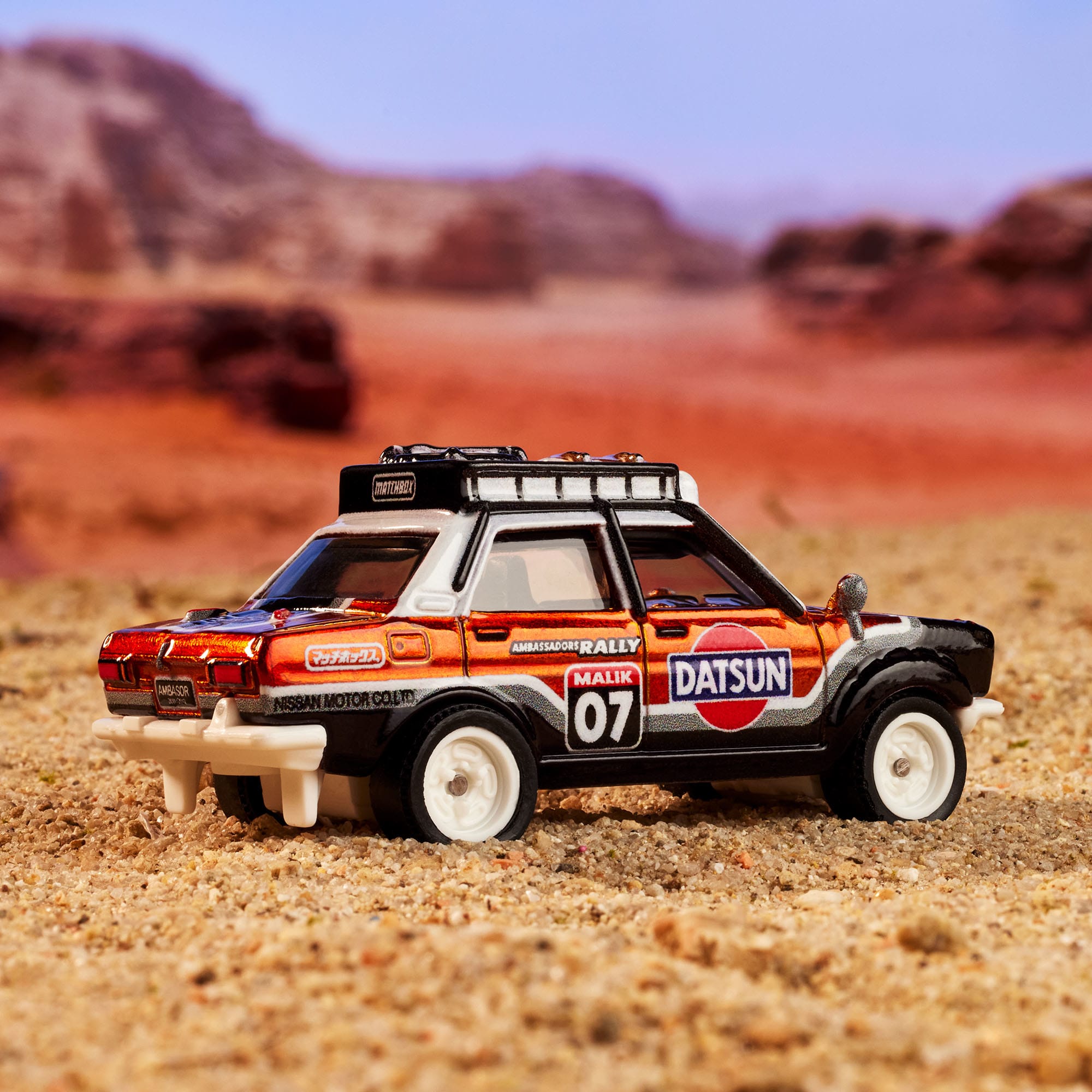 Matchbox 1970 Datsun 510 Rally - Image 2