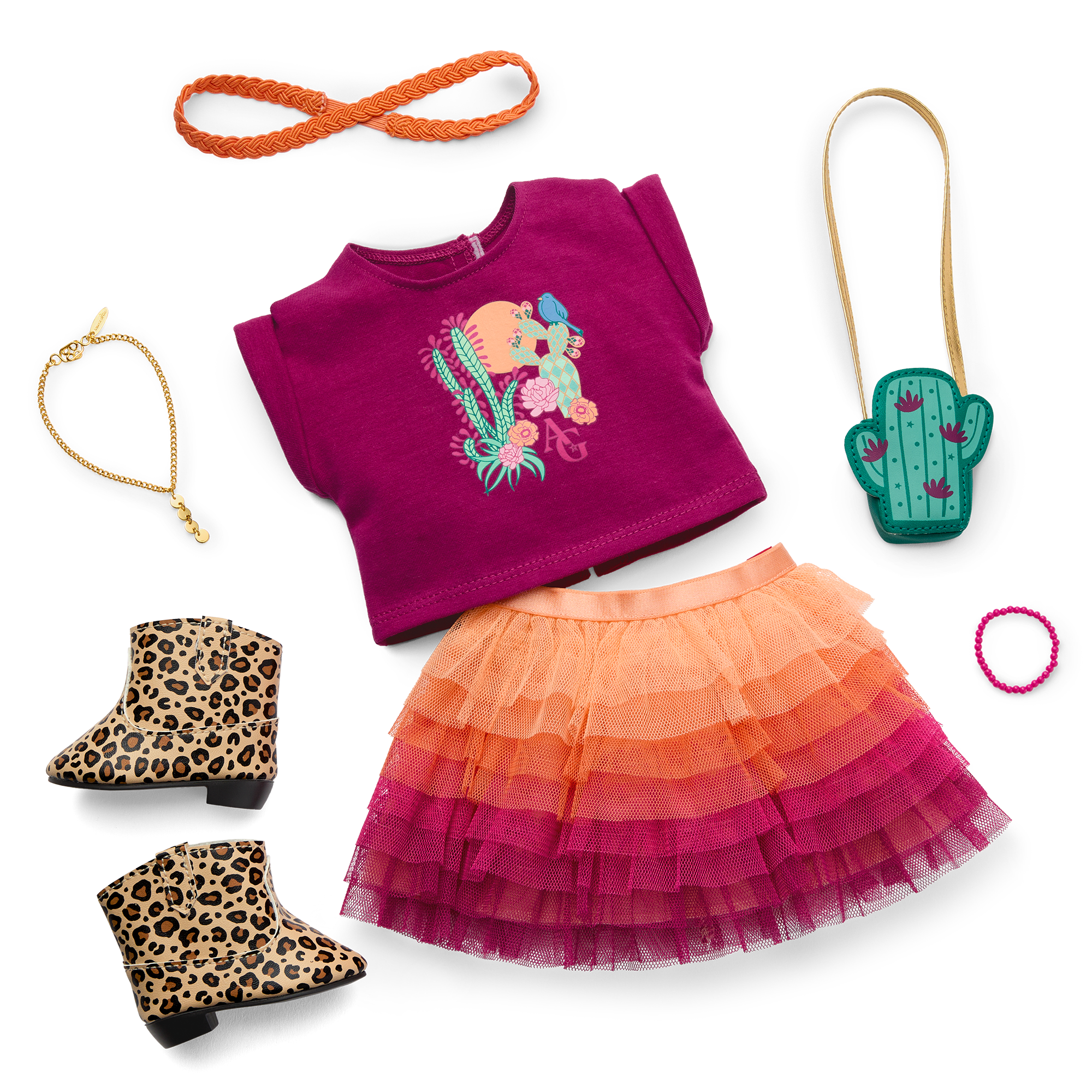 Fun in the Southwest Travel Outfit for 18-inch Dolls