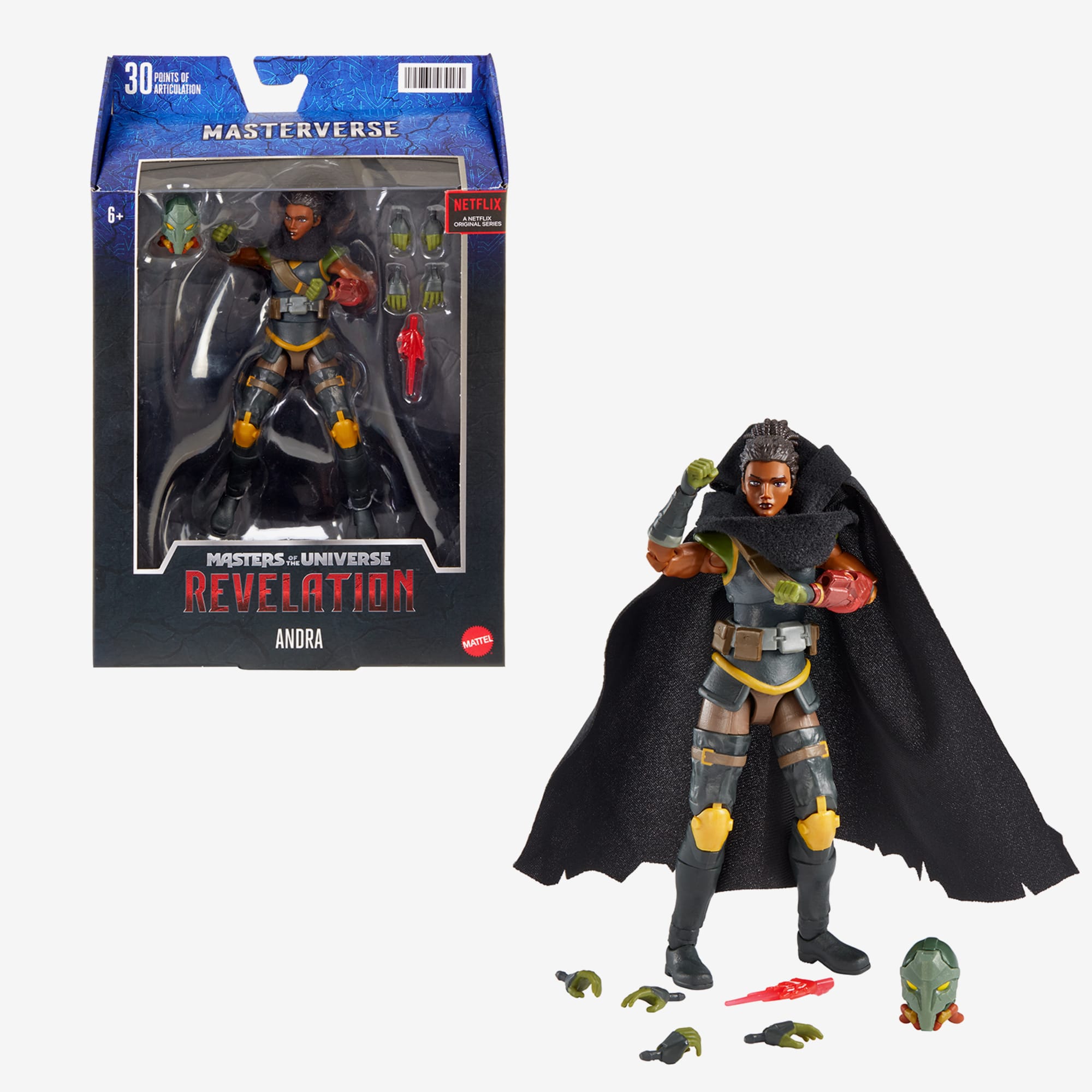 Masters of the Universe Masterverse Revelation Andra Action Figure - Image 2