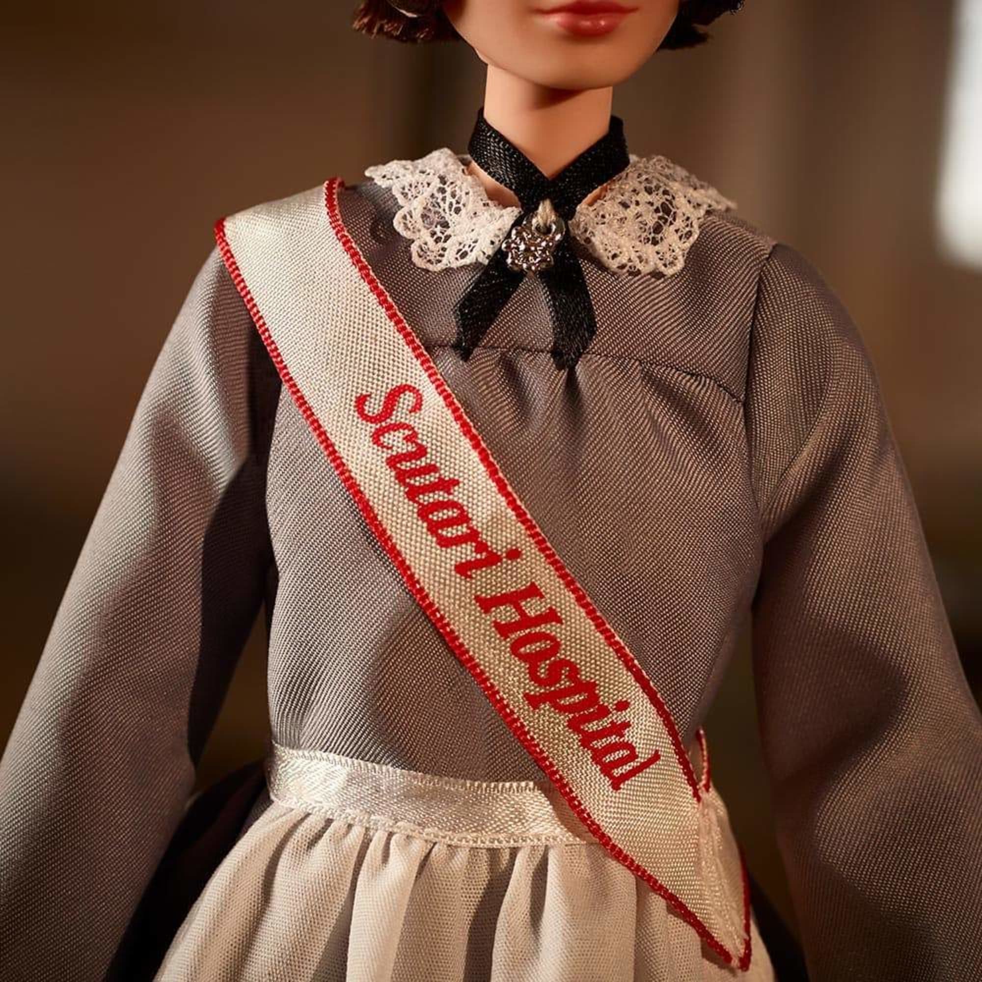 Florence Nightingale Barbie Inspiring Women Doll - Image 7