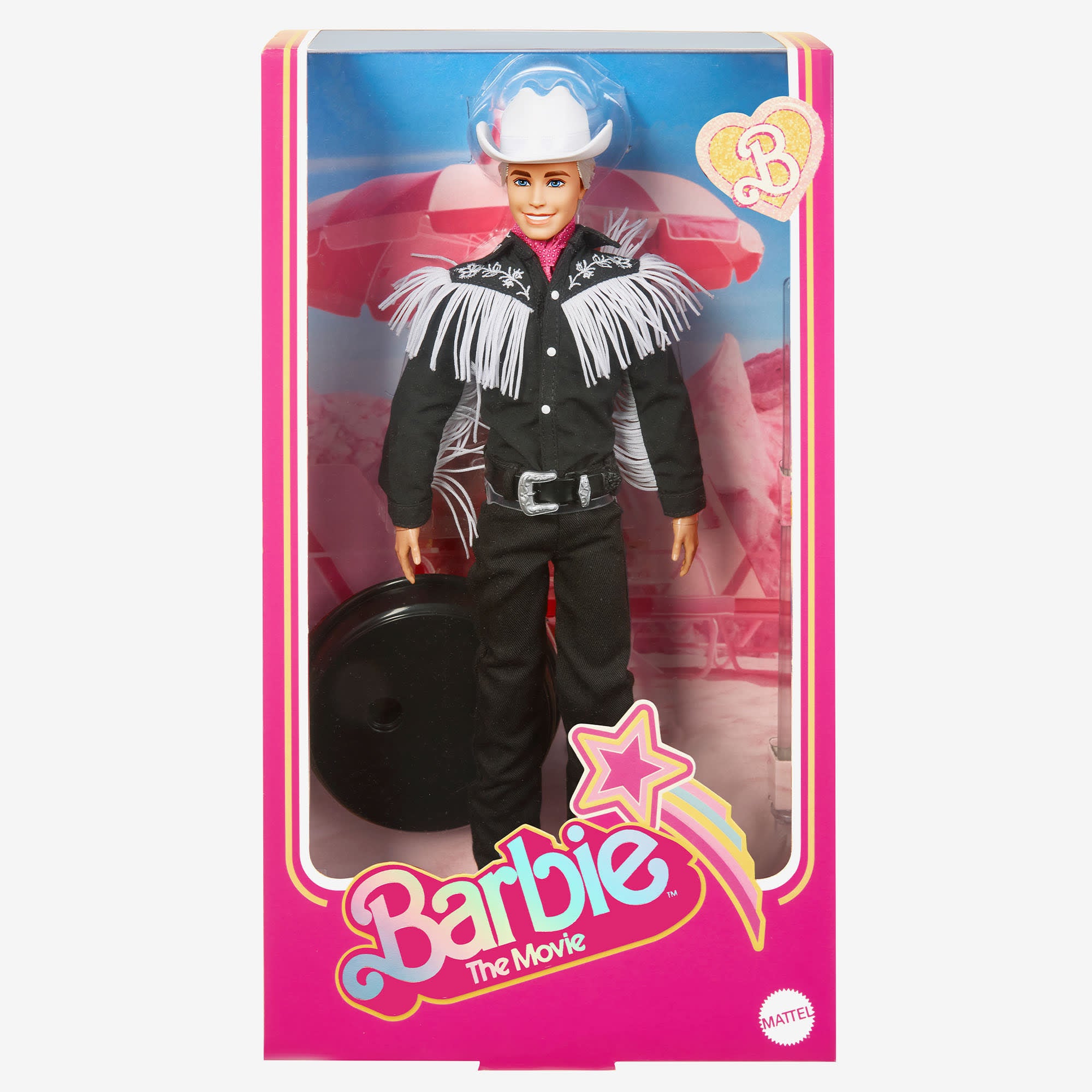 Ken Doll in Black and White Western Outfit – Barbie The Movie - Image 13