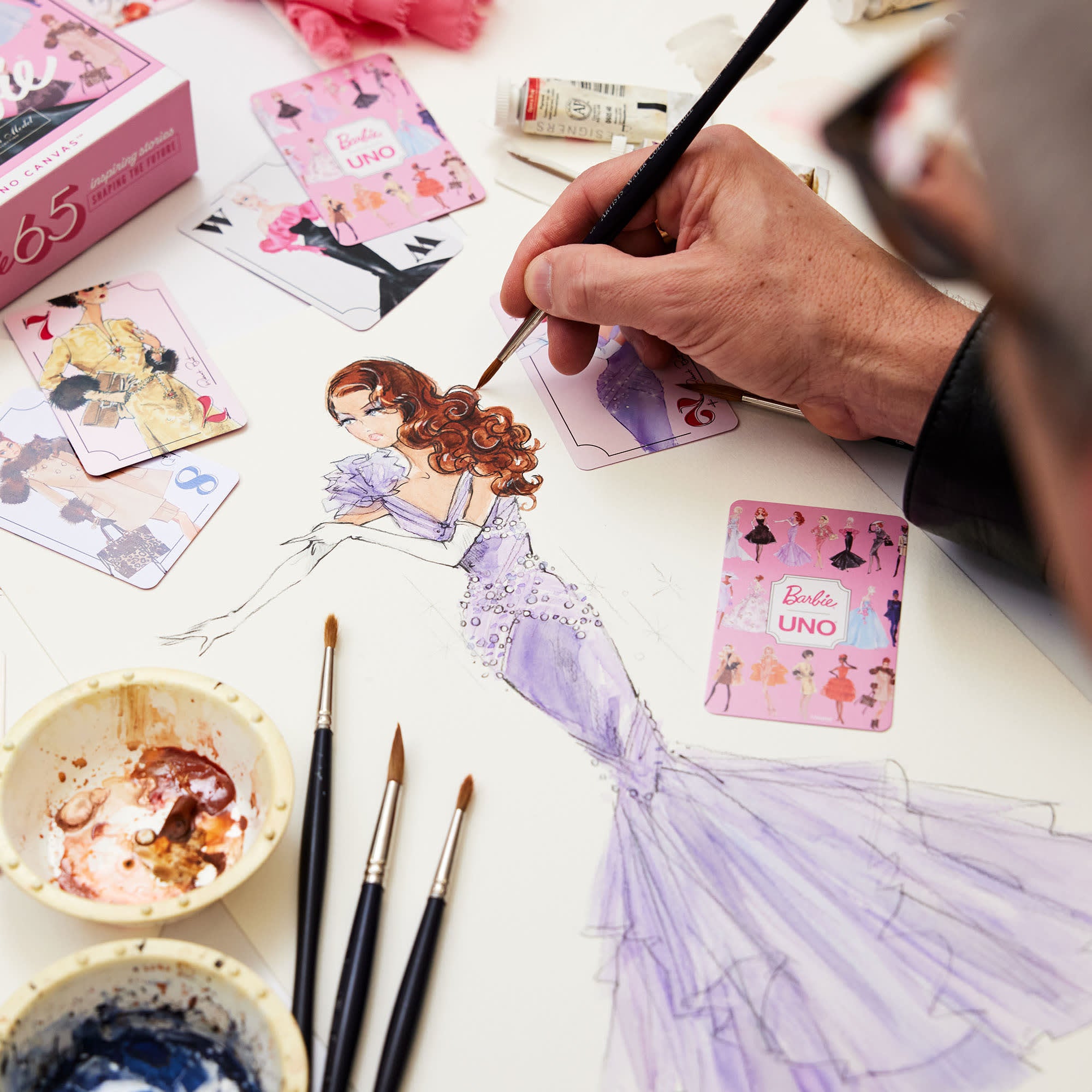 UNO Canvas Barbie Fashion Model Collection Deck - Image 3
