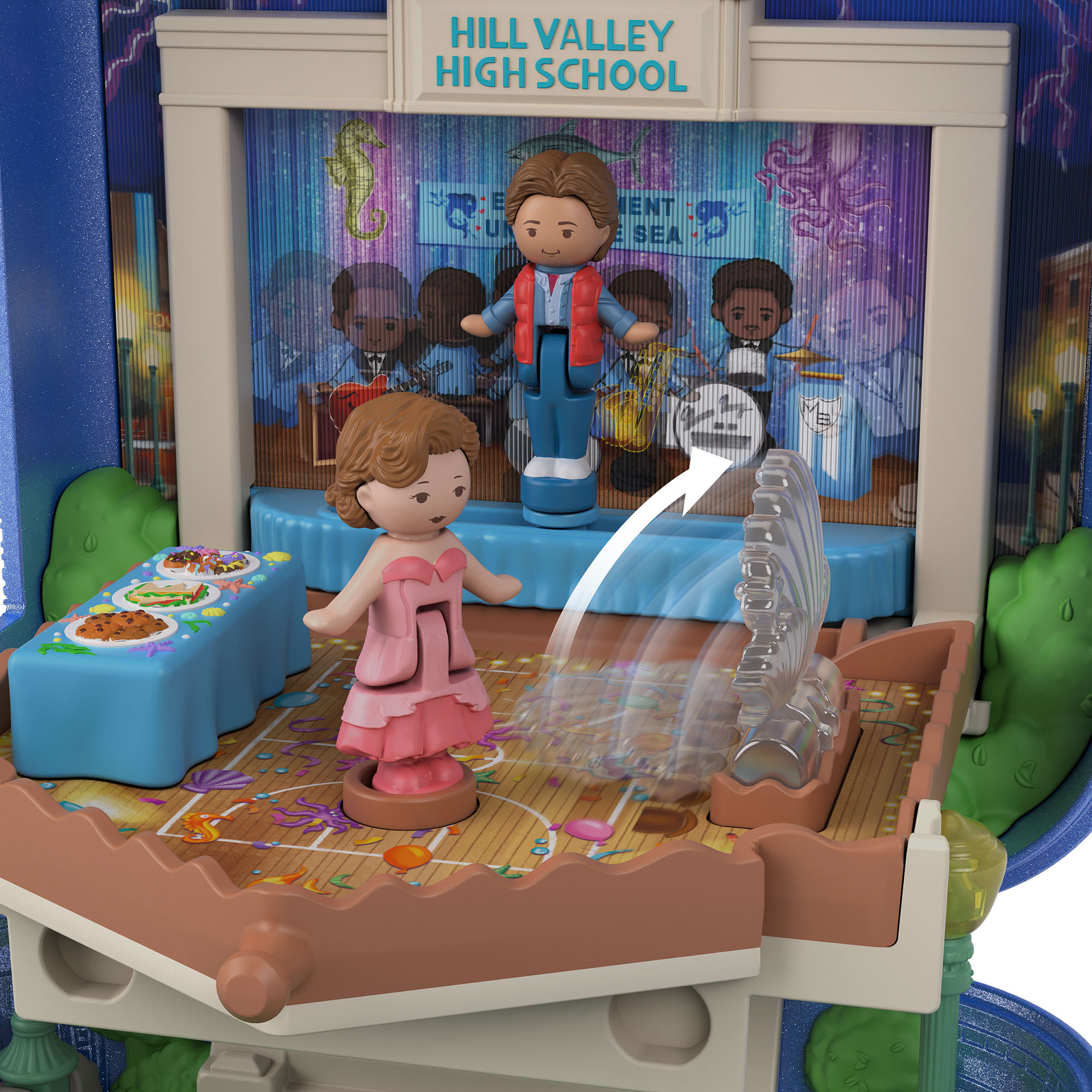 Polly Pocket Back to the Future Compact - Image 3