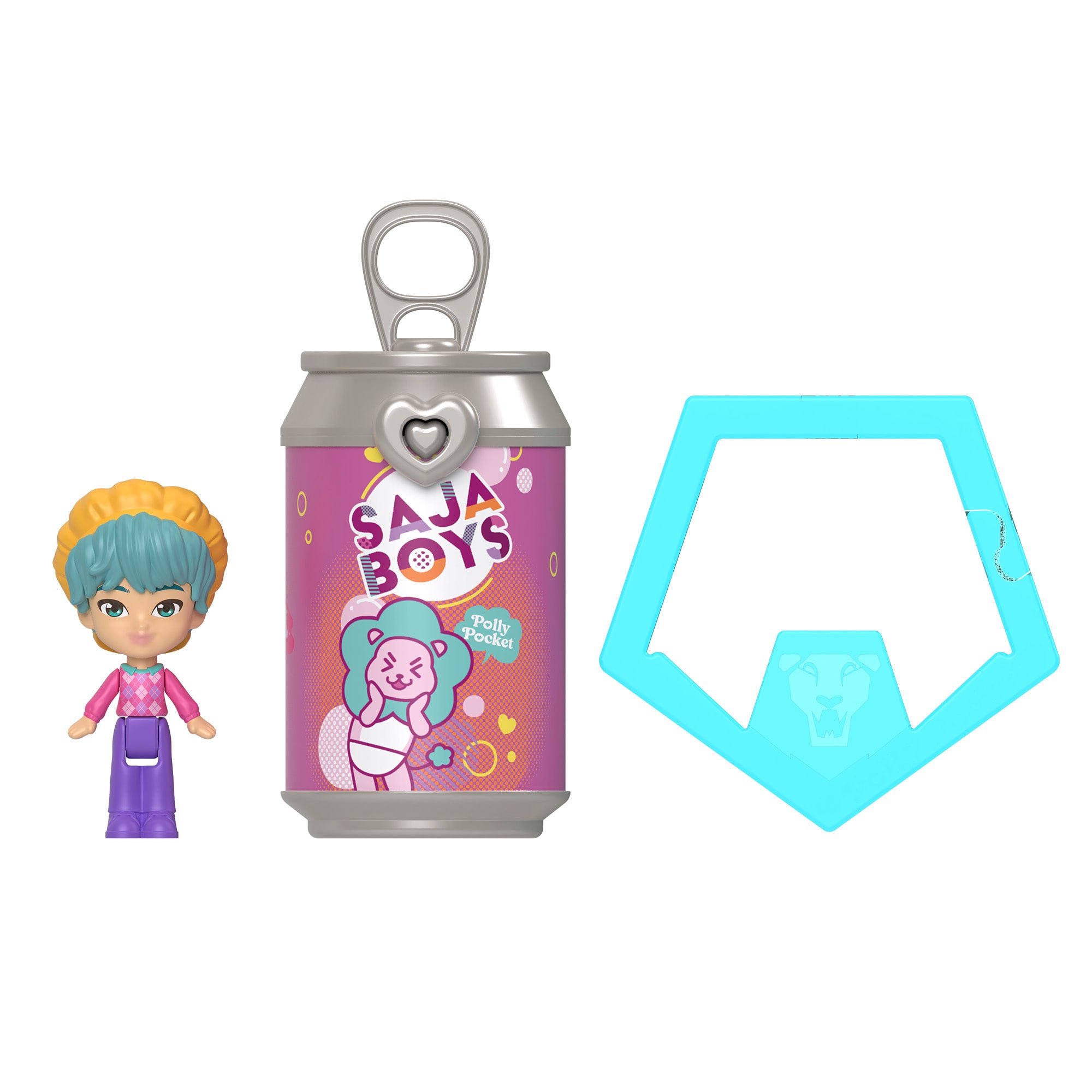 Polly Pocket x KPop Demon Hunters Saja Boys 5-Pack - Image 13