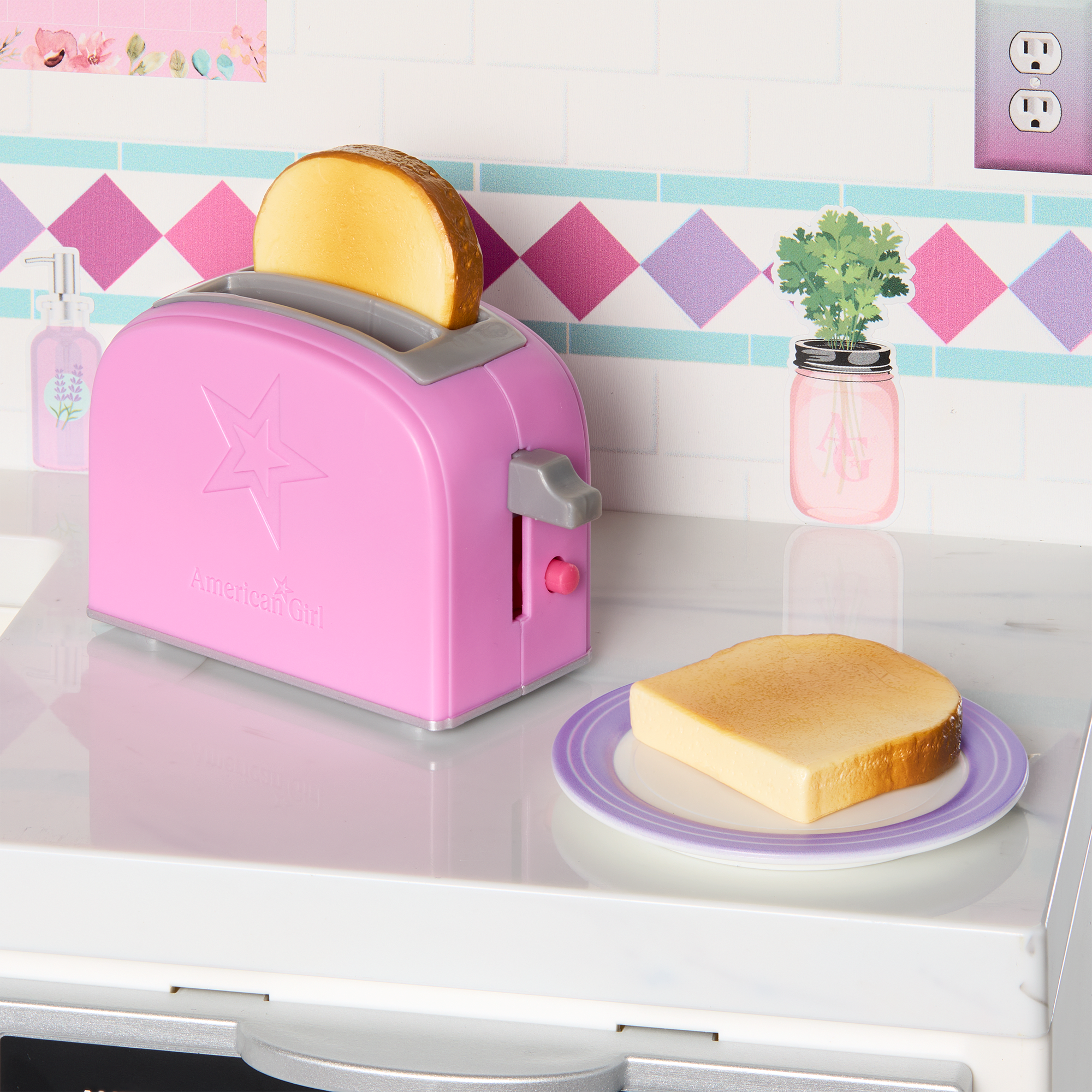 Breakfast for Two Set for 18-inch Dolls - Image 2