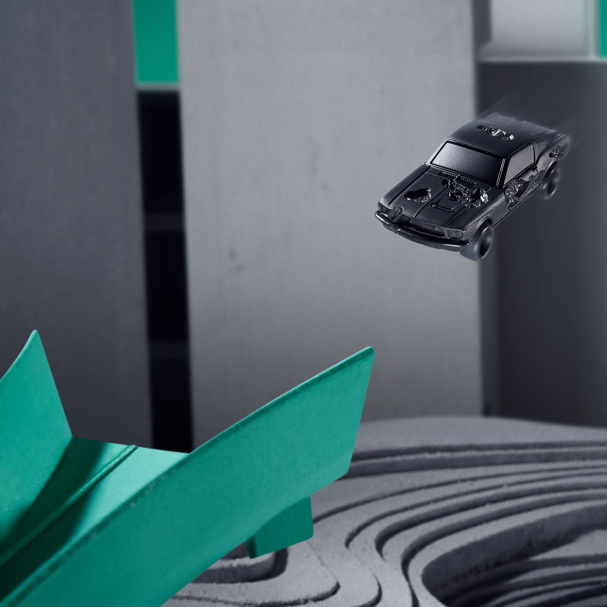 Hot Wheels x Daniel Arsham Eroded Ford Mustang - Image 5