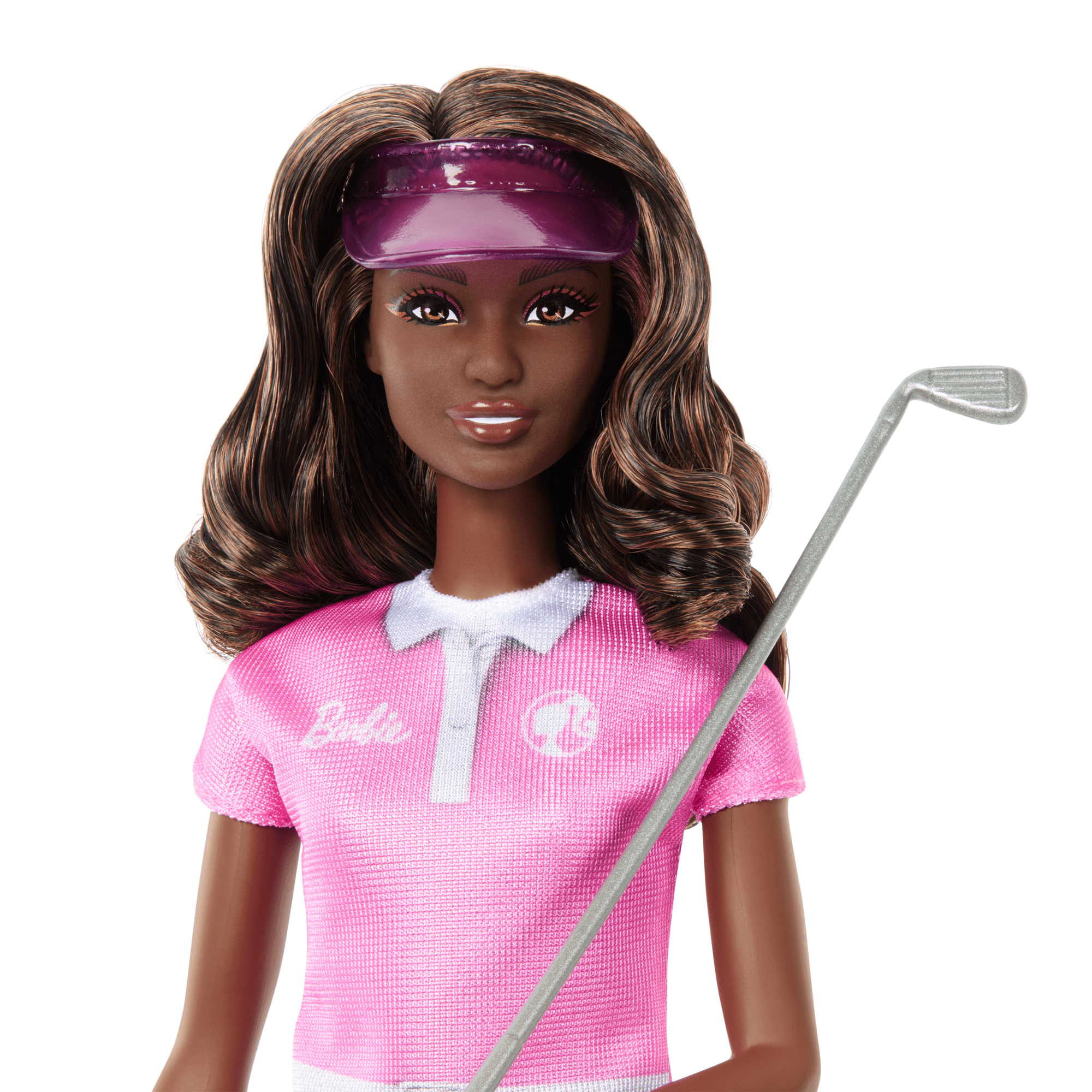Barbie Poupée Mode Golfeuse. Visière et Bâton - Image 2