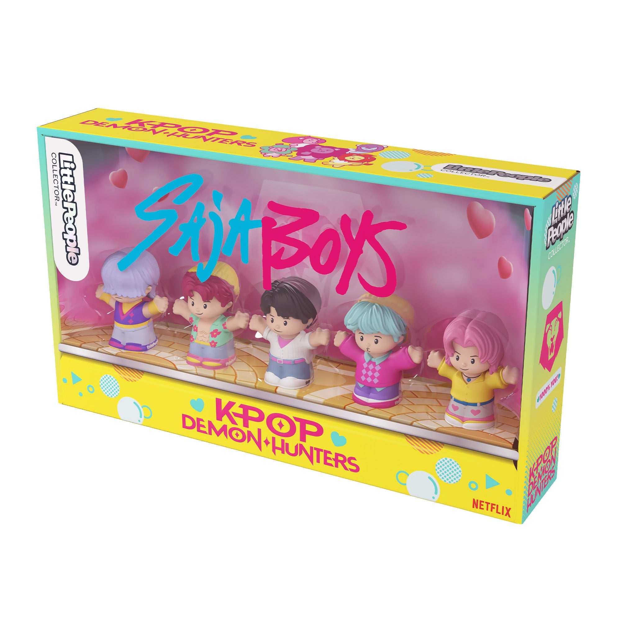 Little People Collector KPop Demon Hunters Saja Boys Figure Set - Image 14