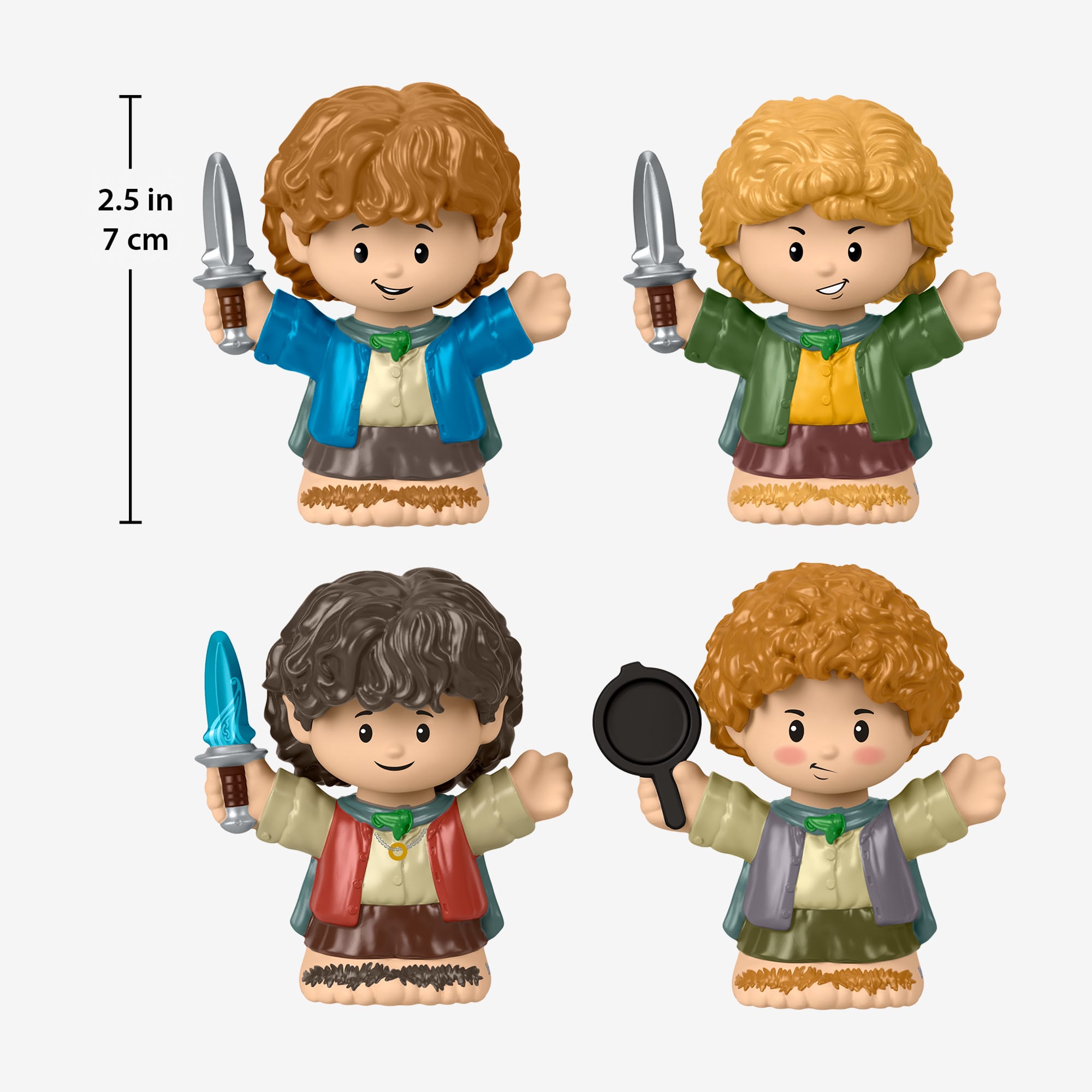 Little People Collector The Lord of the Rings: Hobbits Special Edition Figure Set - Image 5