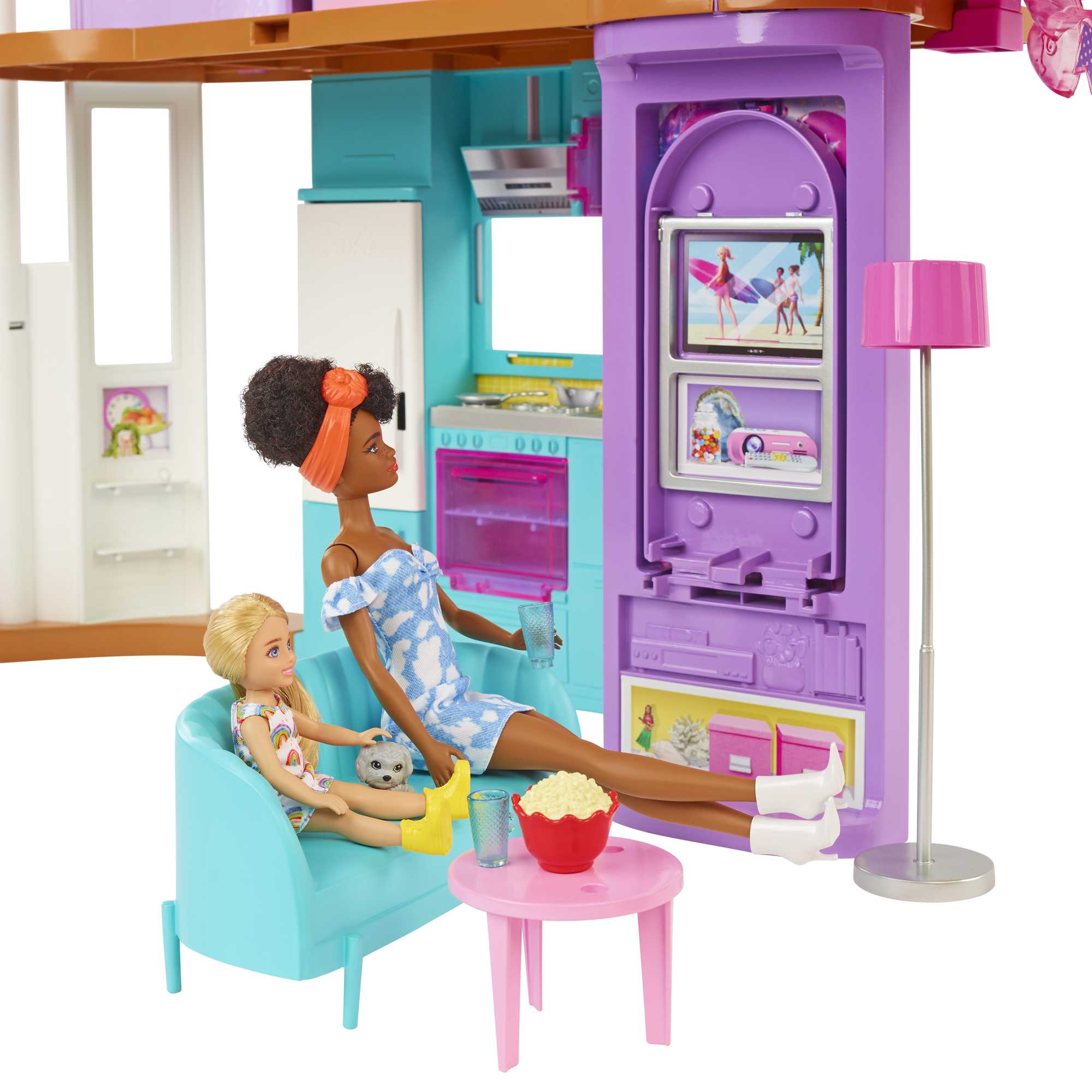 Barbie® Coffret de Jeu Maison de Vacances 30+ Éléments. 3+ Ans - Image 4