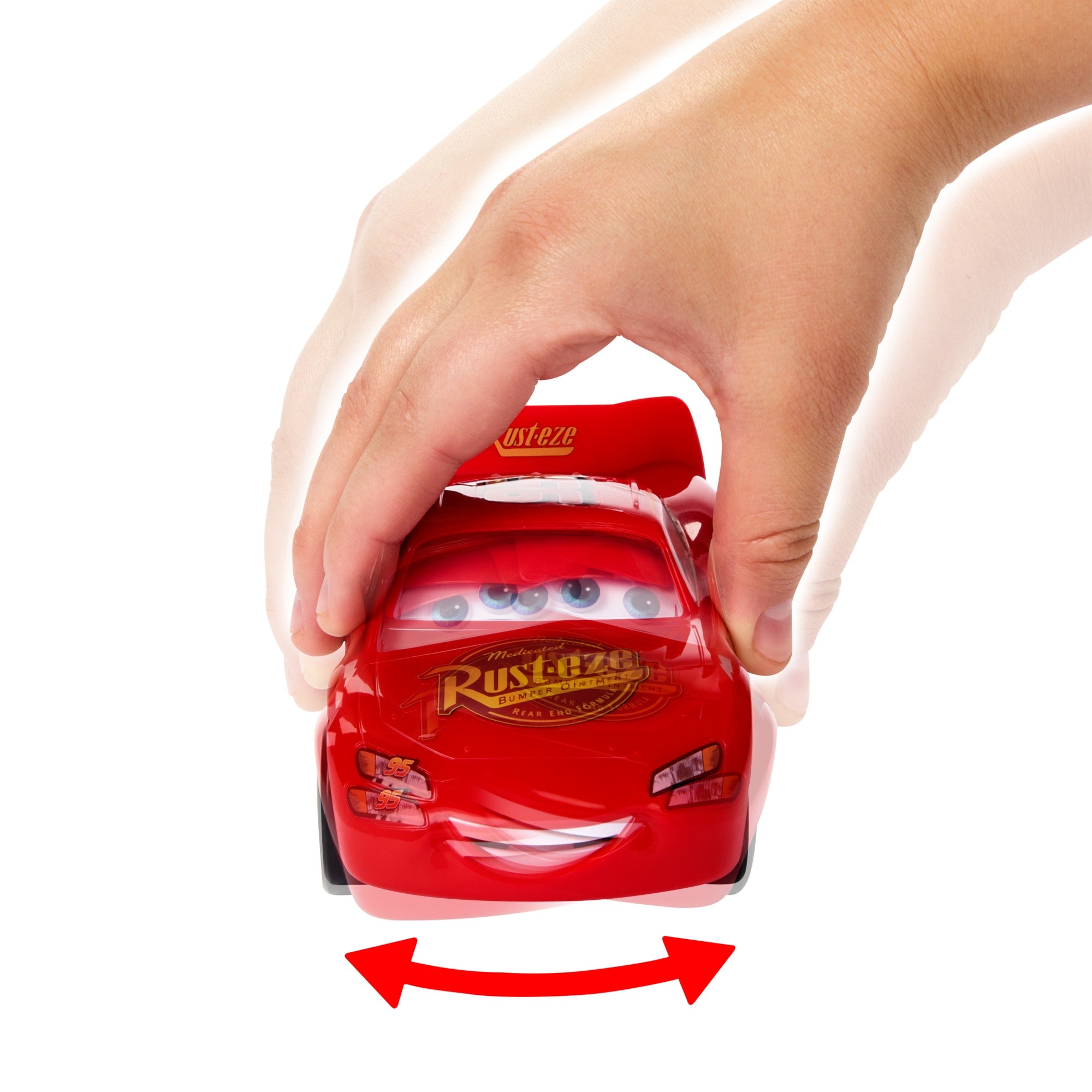 Voiture Disney · Pixar Cars Flash Mcqueen en Mouvement Avec Les Yeux et La Bouche Qui Bougent - Image 2