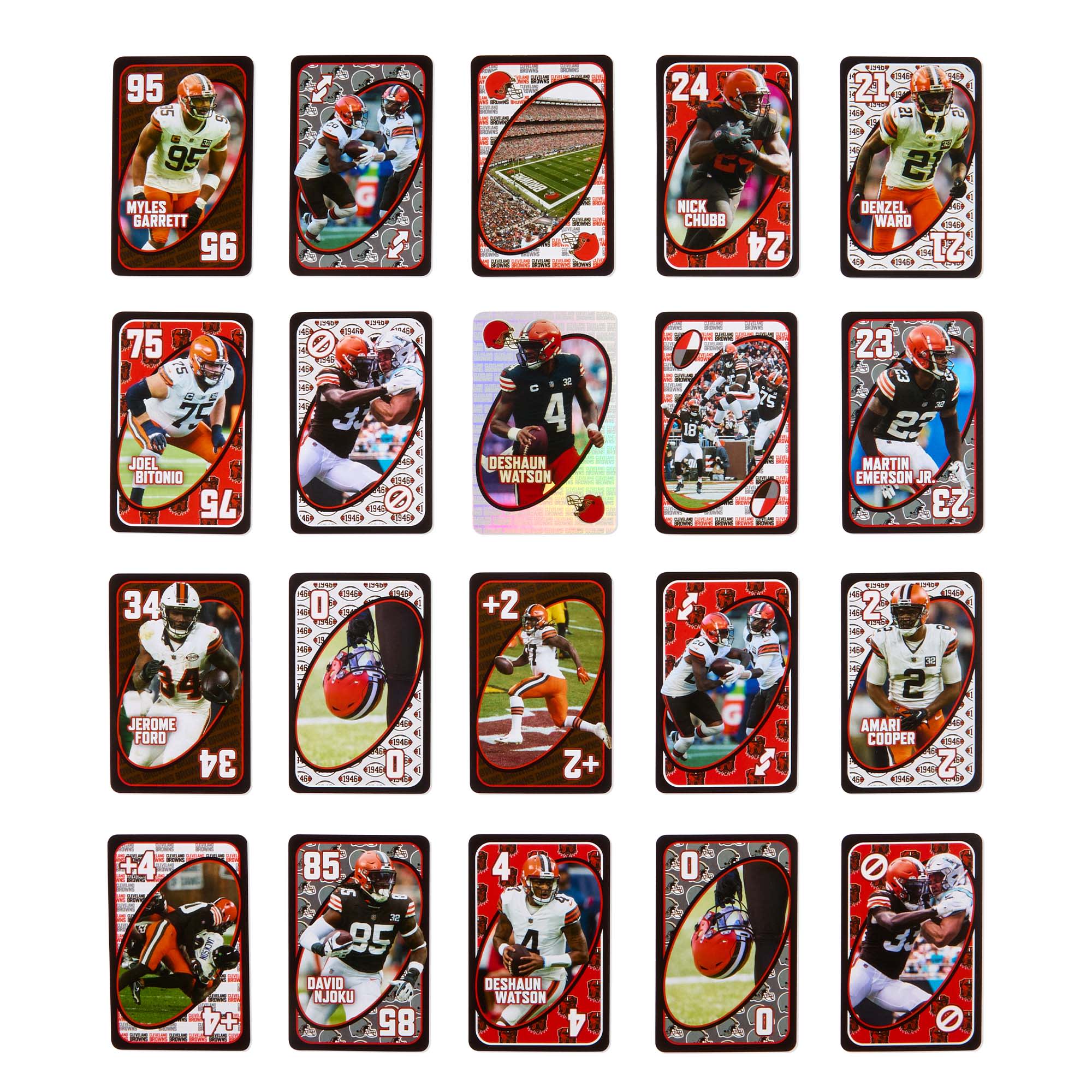 UNO Fandom NFL Cleveland Browns Game Deck - Image 6