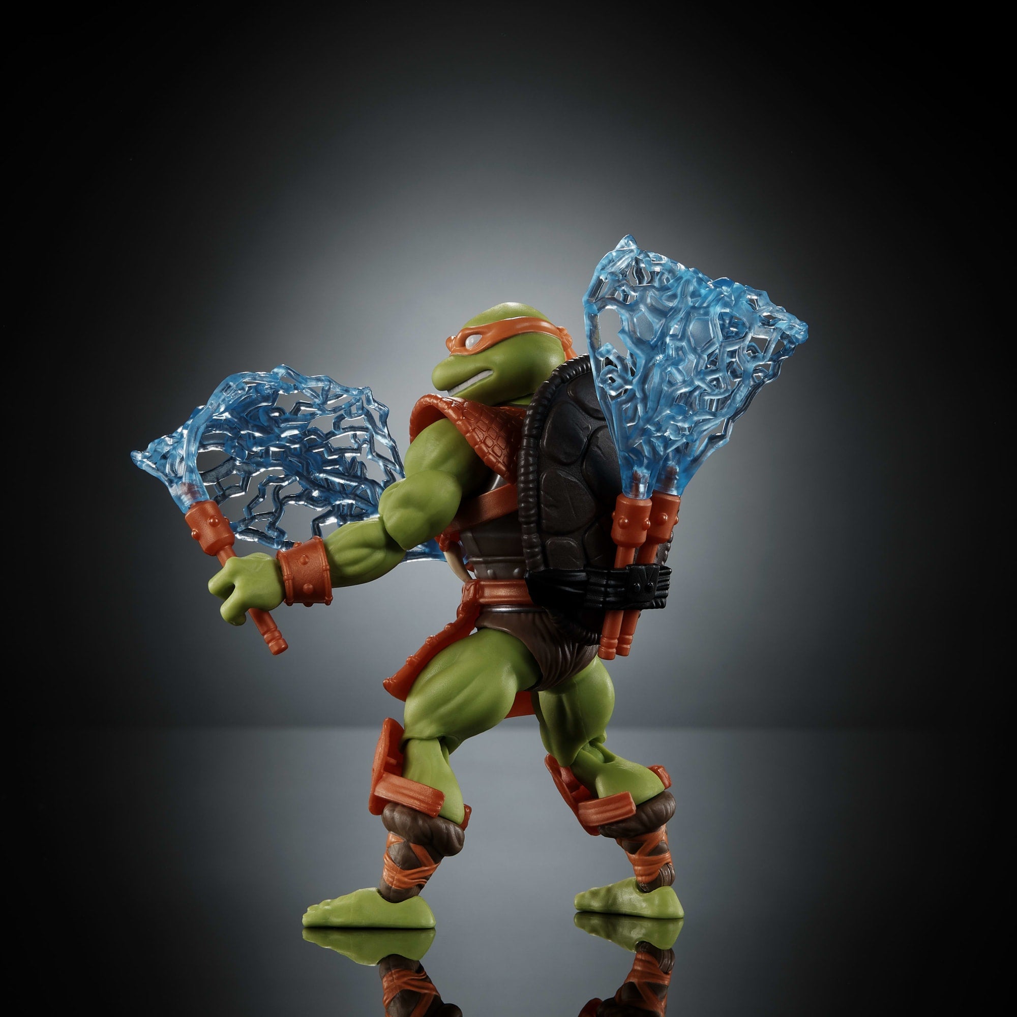 Masters of the Universe Turtles of Grayskull Figura de Acción Michelangelo de 5.5 pulgadas - Image 6