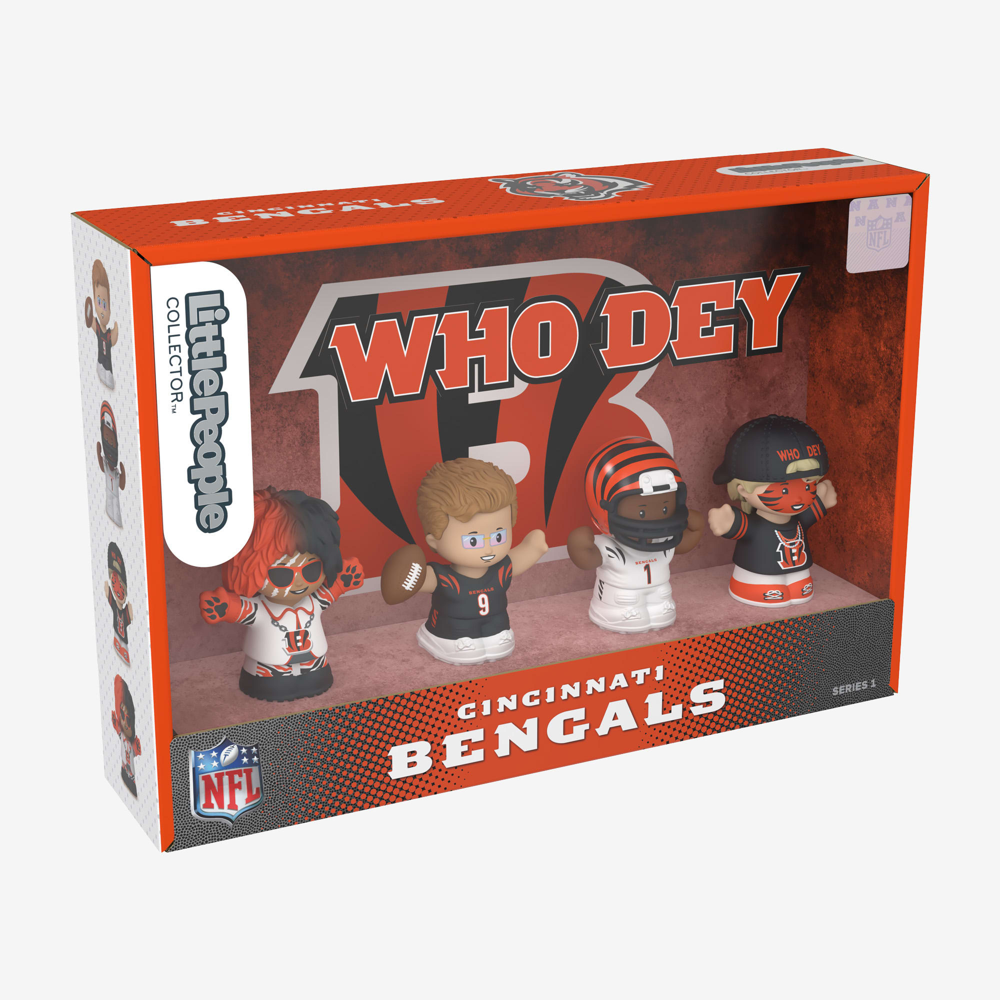 Little People Collector x NFL Cincinnati Bengals Set - Image 10