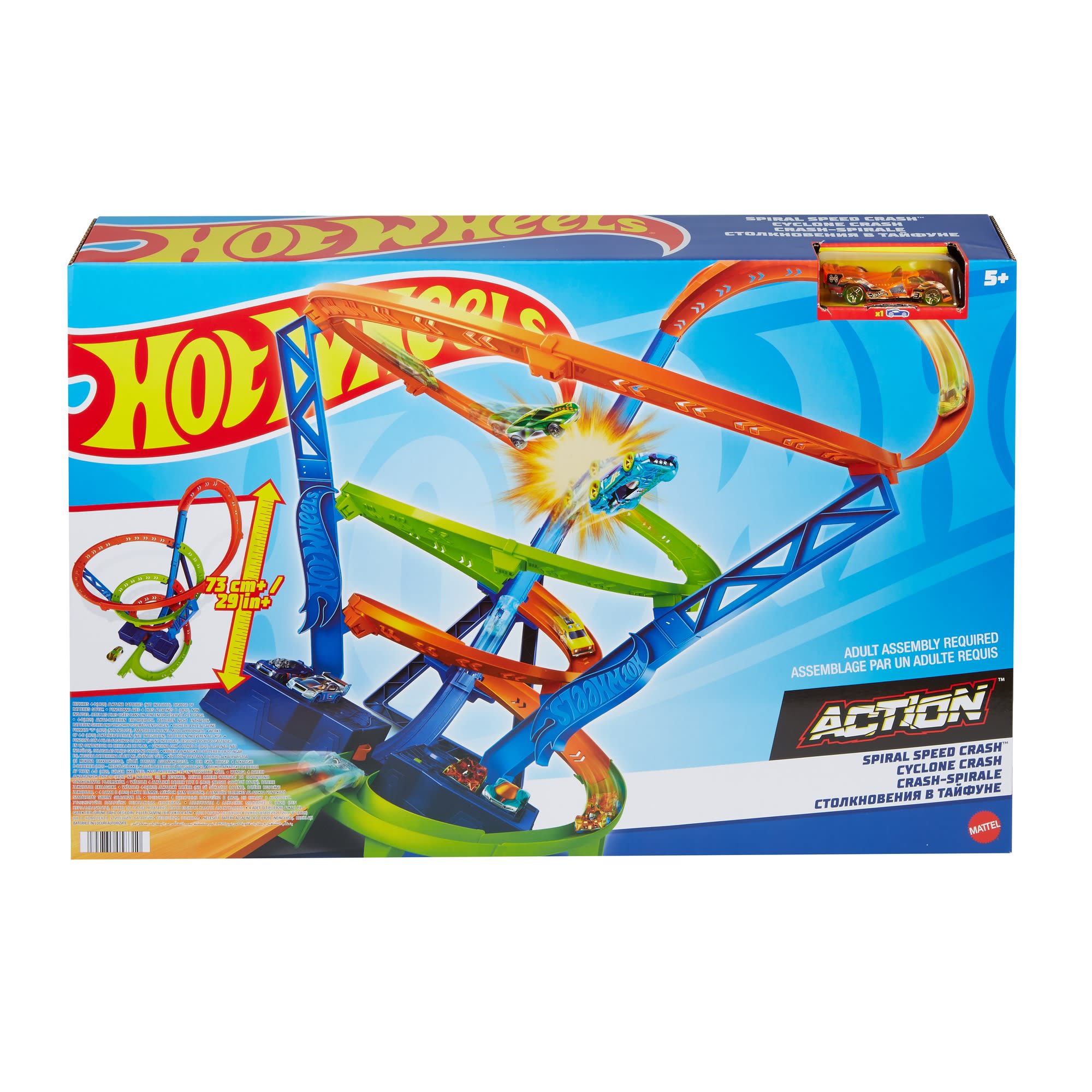 Hot Wheels Action Spiral Speed Crash - Image 6