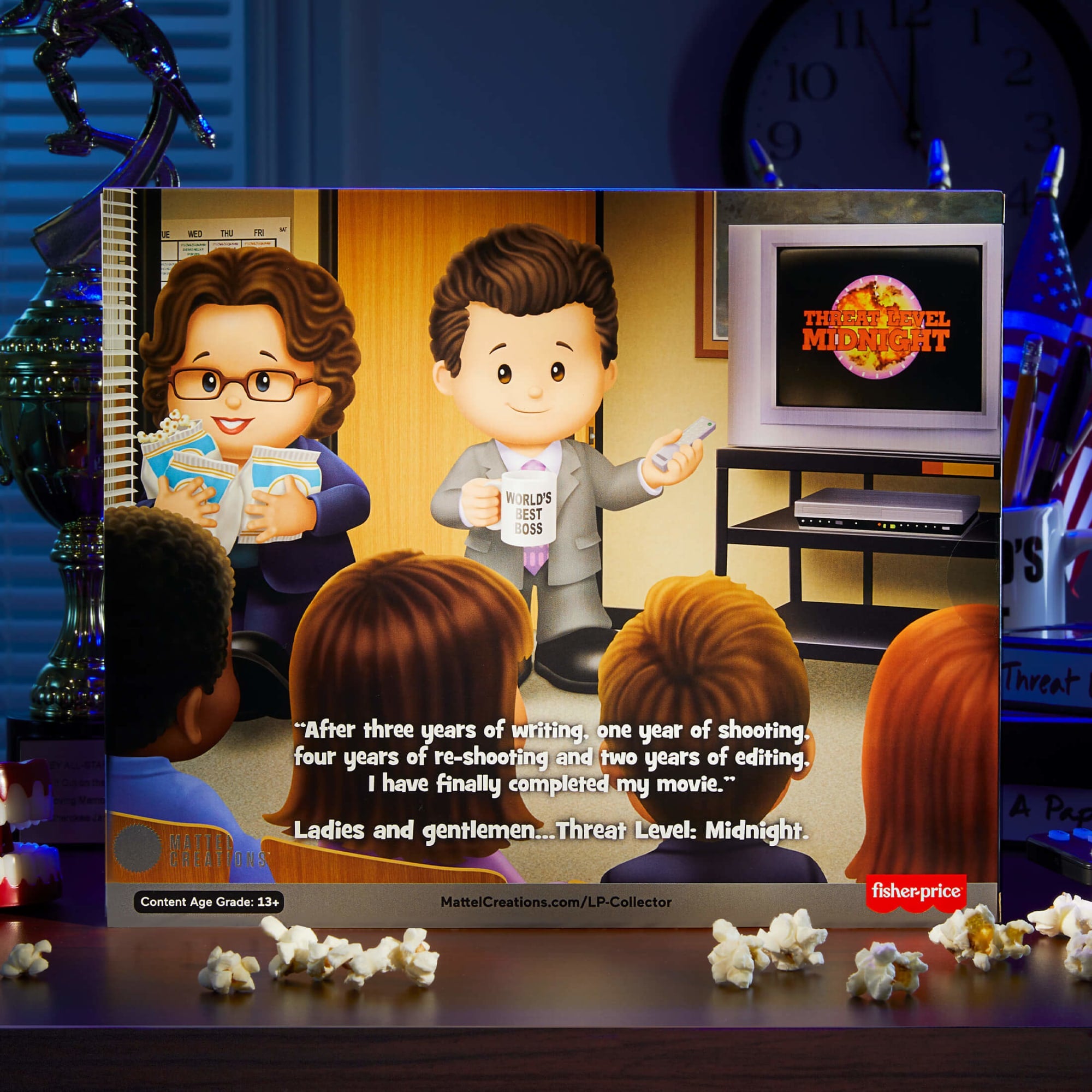 Little People Collector The Office Threat Level Midnight Set - Image 11