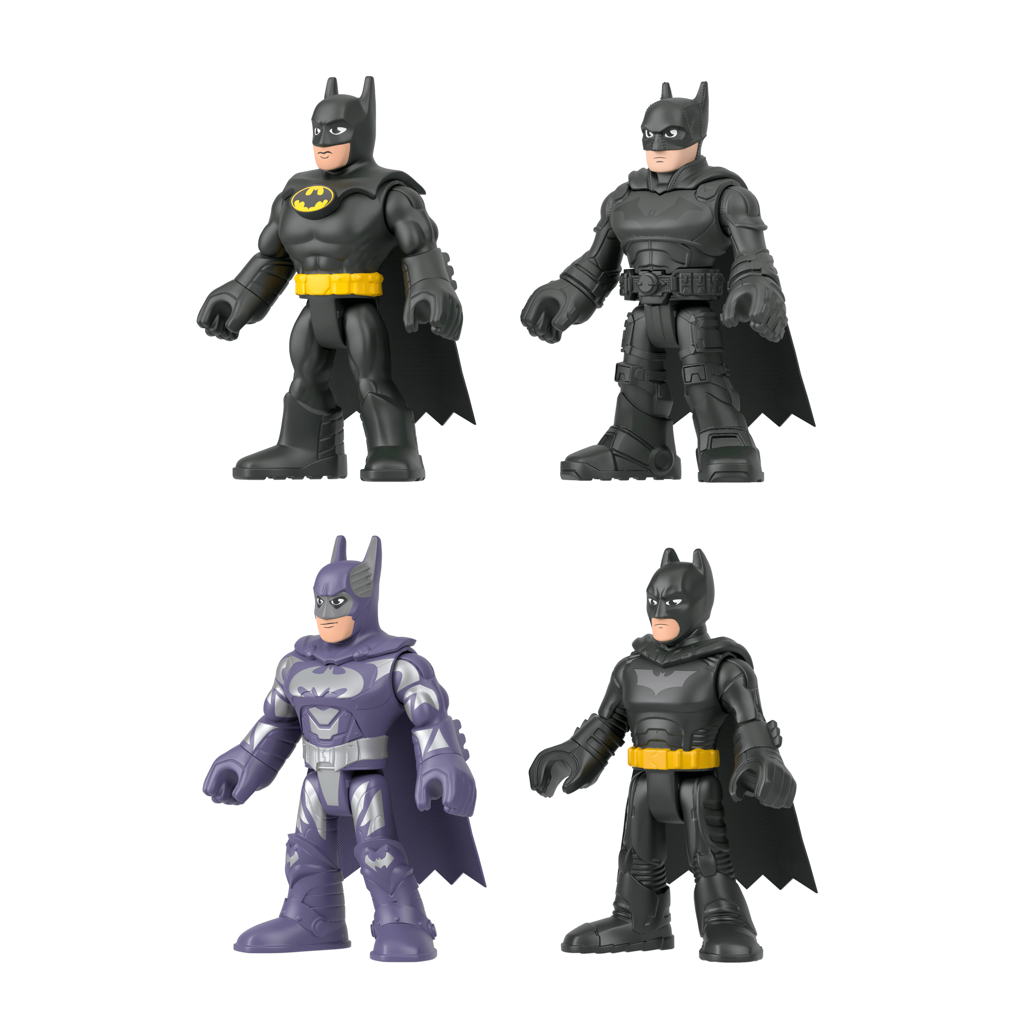 Imaginext-Dc Super Friends 85Èmeanniversaire Batman-4Figurines - Image 2