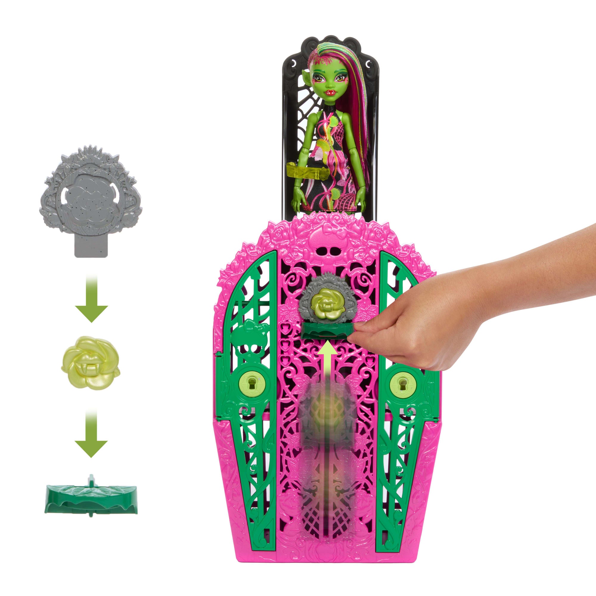 Monster High Muñeca Skulltimate Secrets Garden Mysteries Venus - Image 5