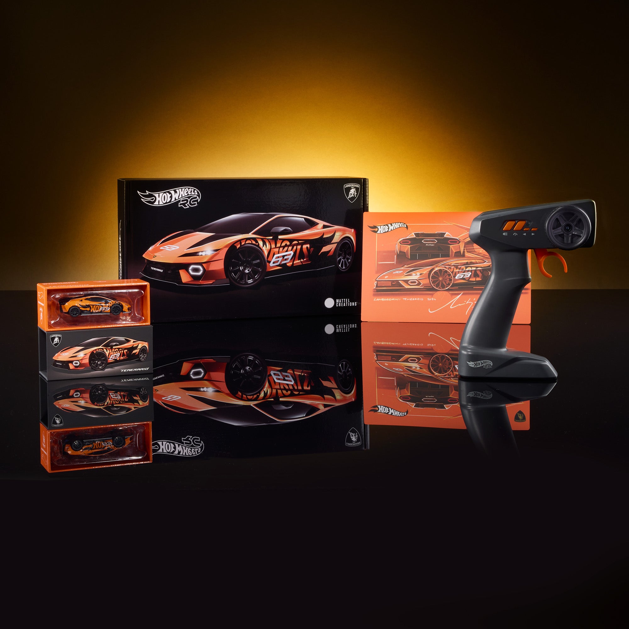 Hot Wheels RC 1:64 Lamborghini Temerario Alleggerita - Image 2