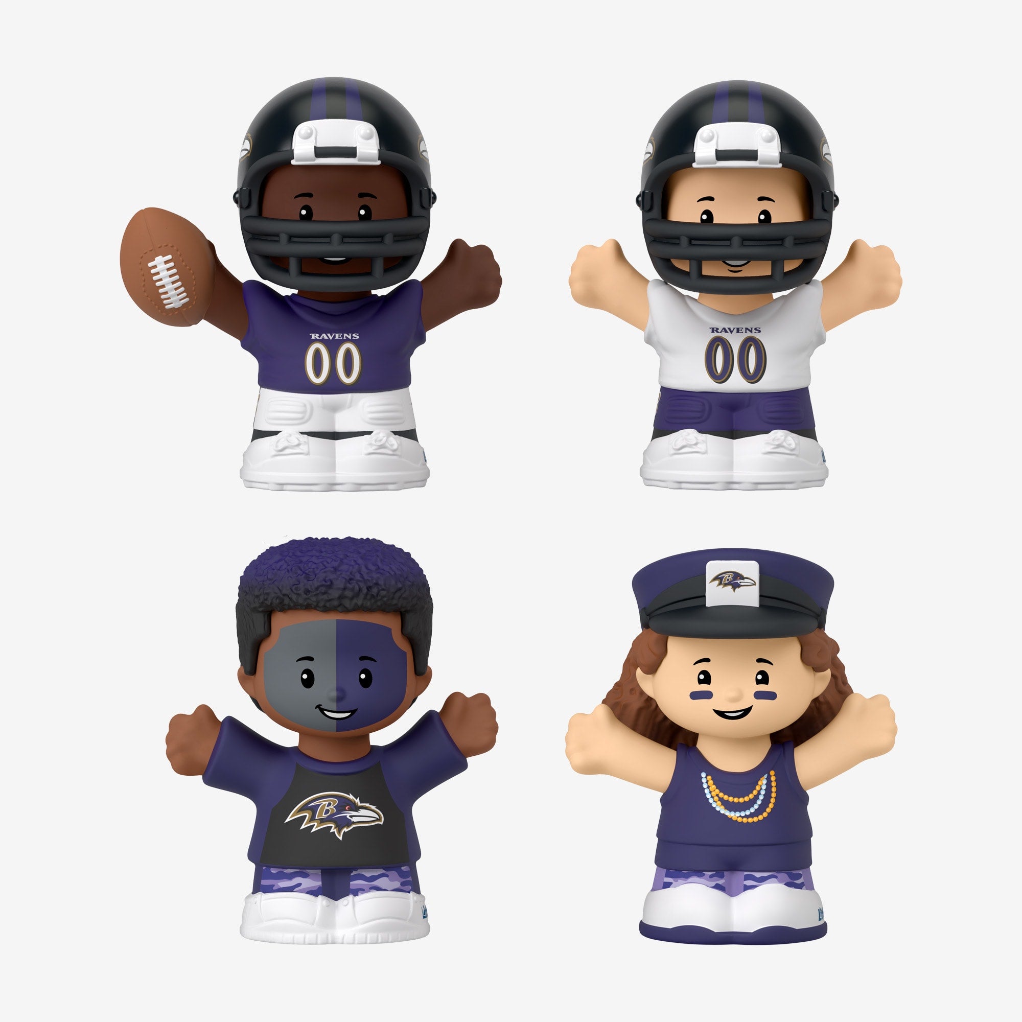 Little People Collector x NFL Baltimore Ravens Set - Image 4