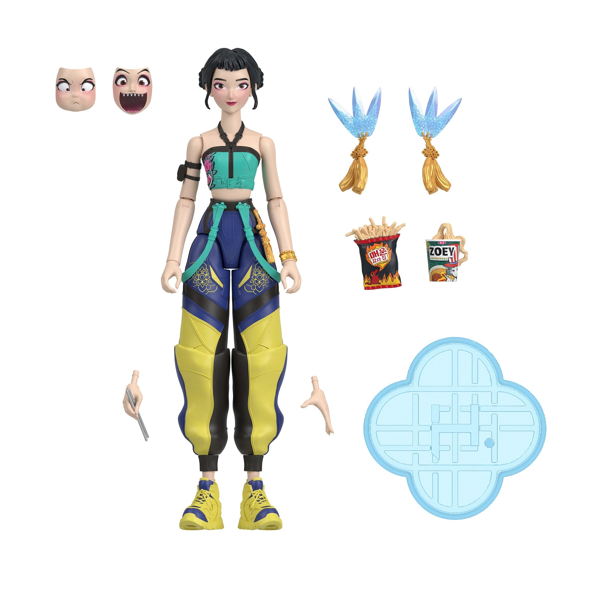 KPop Demon Hunters Zoey Action Figure - Image 2