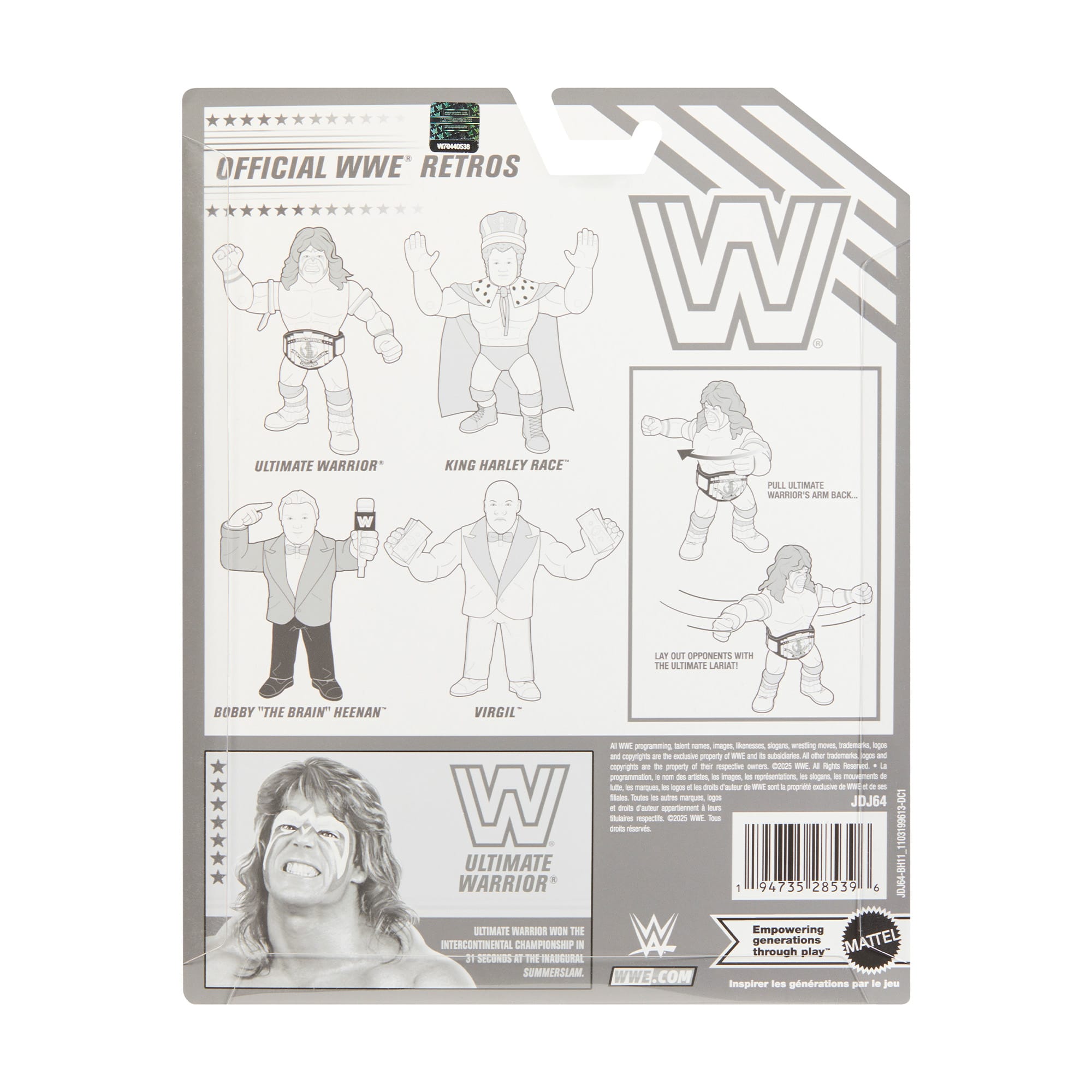 WWE Official Retro 4-Pack Action Figures - Image 11
