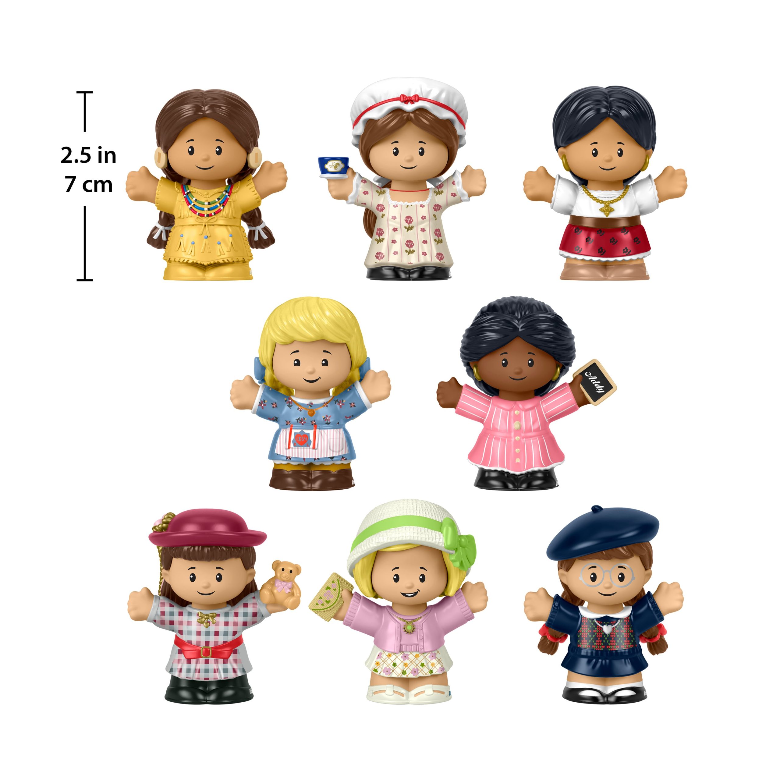 Little People Collector American Girl 40th Anniversary Special Edition Set For Fans. 8 Figures - Image 5