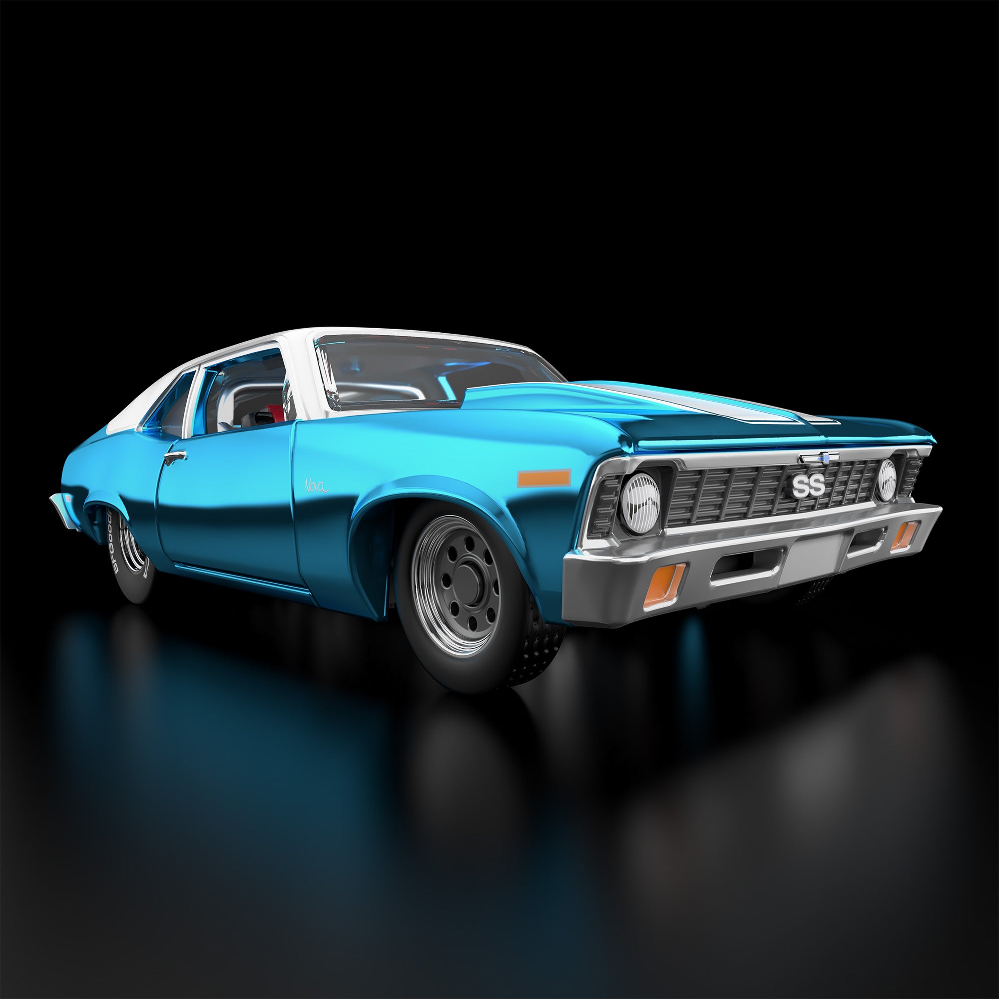 Hot Wheels RLC Exclusive sELECTIONs 1972 Chevy Nova SS - Image 9