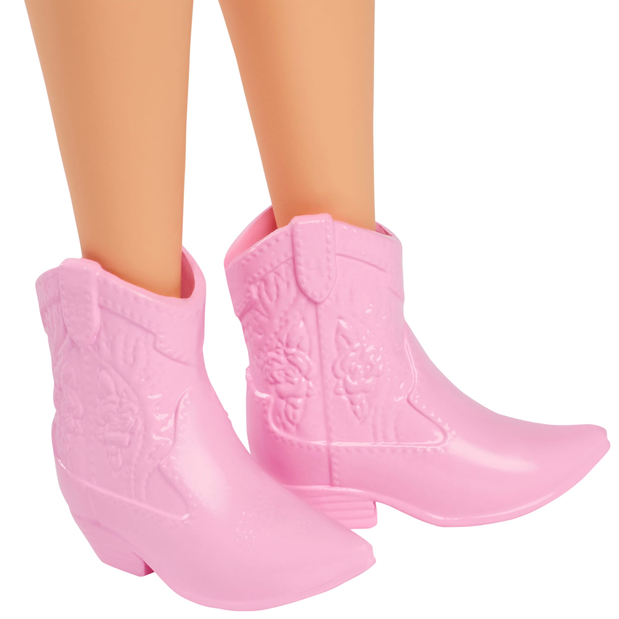 Barbie Fashionista Muñeca Vestido de Mariposas y Botas Rosas - Image 5