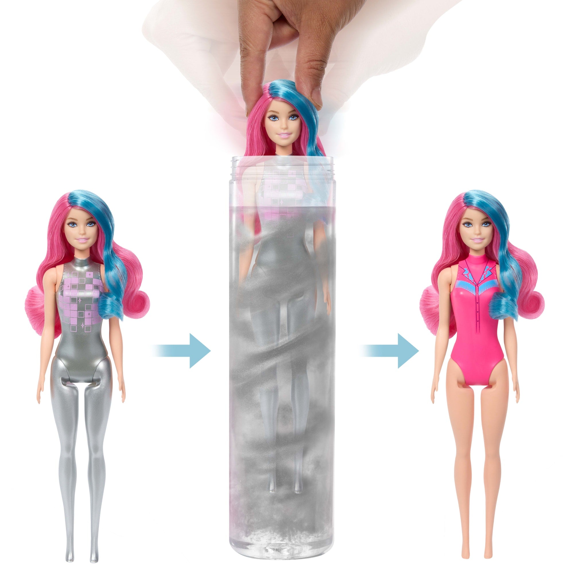 Barbie Color Reveal Muñeca Moda Disco Sorpresa - Image 3
