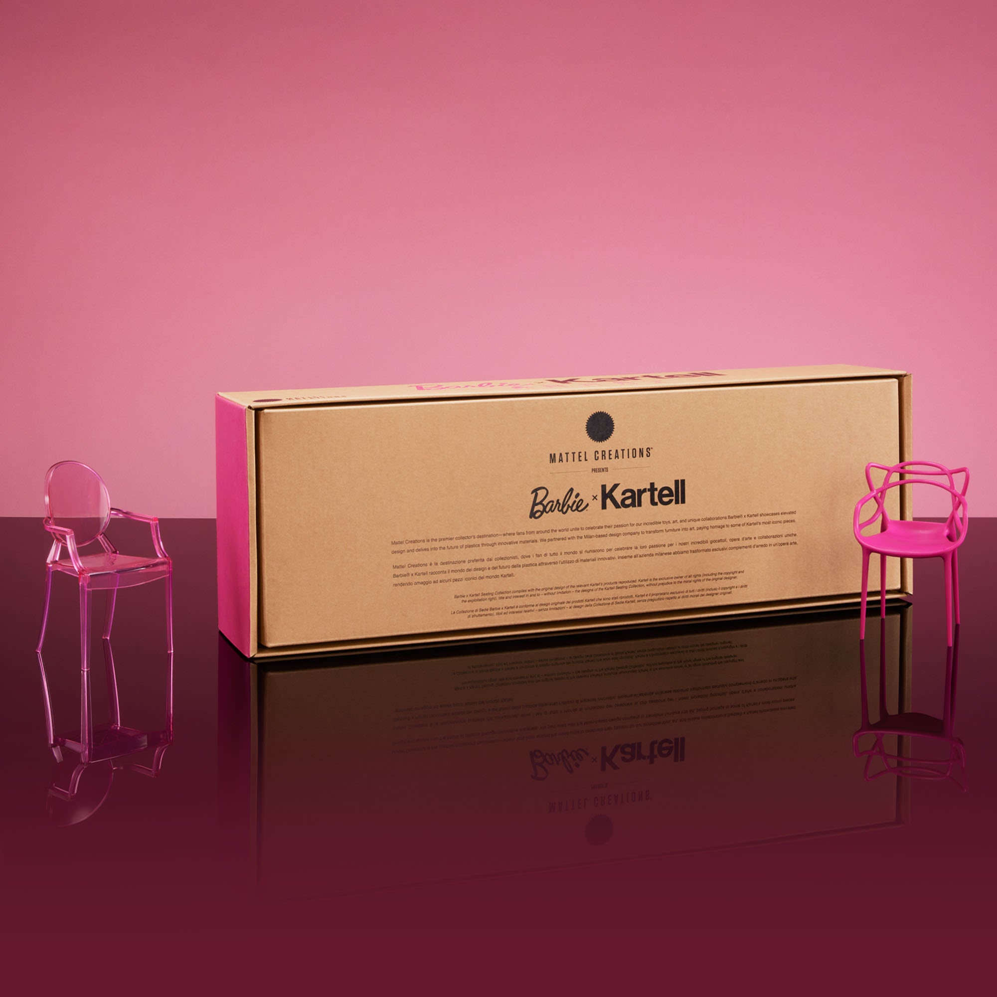 Barbie x Kartell 5-Piece Doll-Sized Chair Set - Image 12