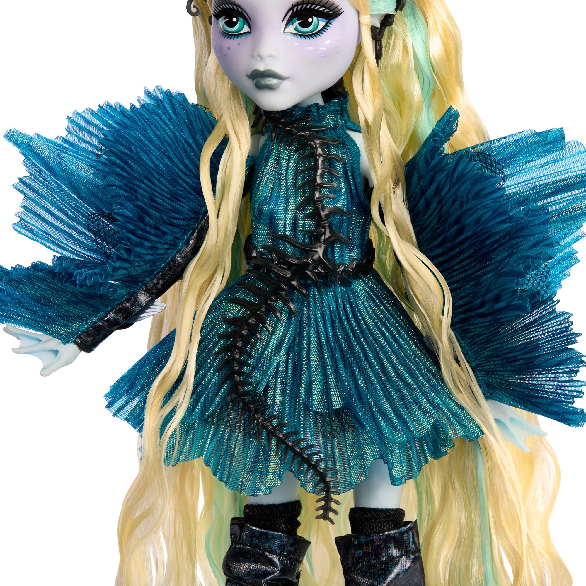 Monster High Skullector Ghouls Rule Lagoona Blue Doll - Image 3