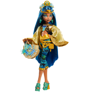 Monster High Monster Fest Cleo De Nile Fashion Doll With Festival Outfit. Band Poster And Accessories