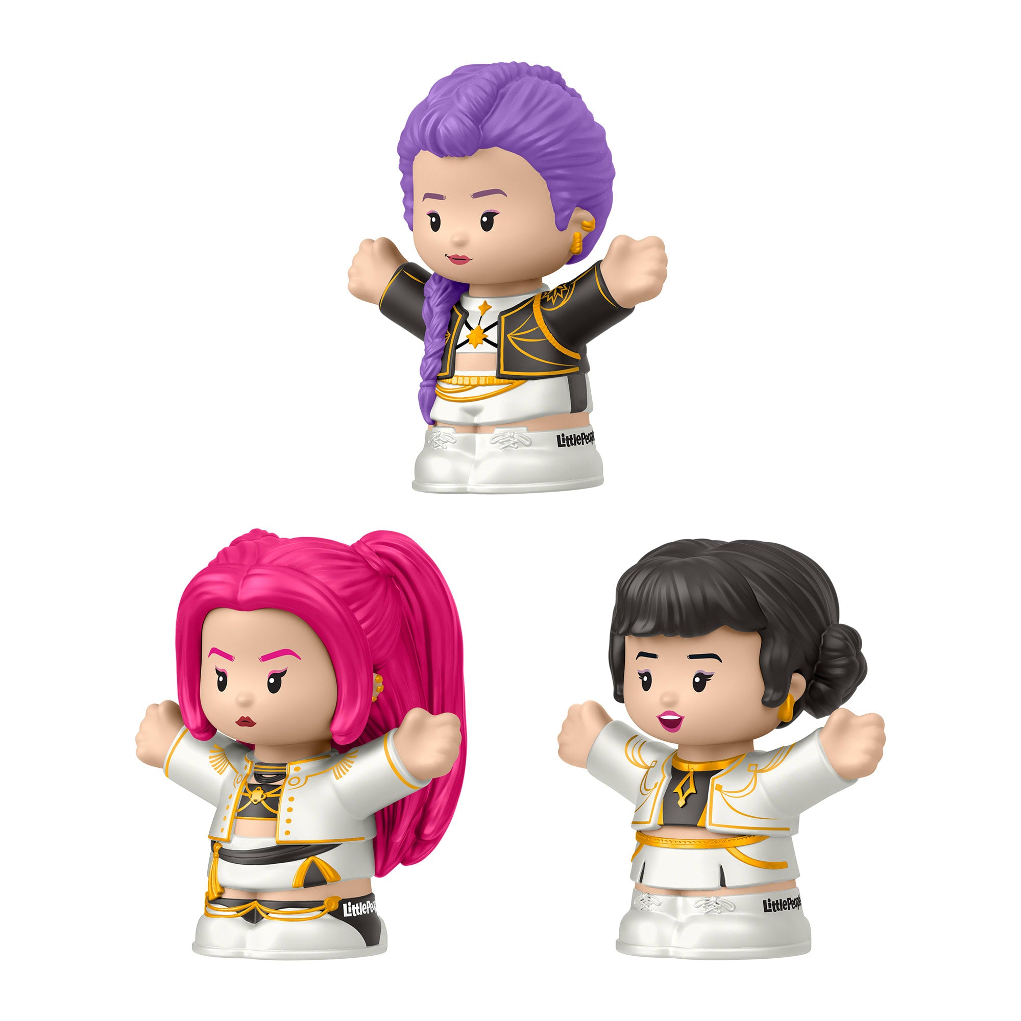 Little People Collector KPop Demon Hunters HUNTR/X Figure Set - Image 3