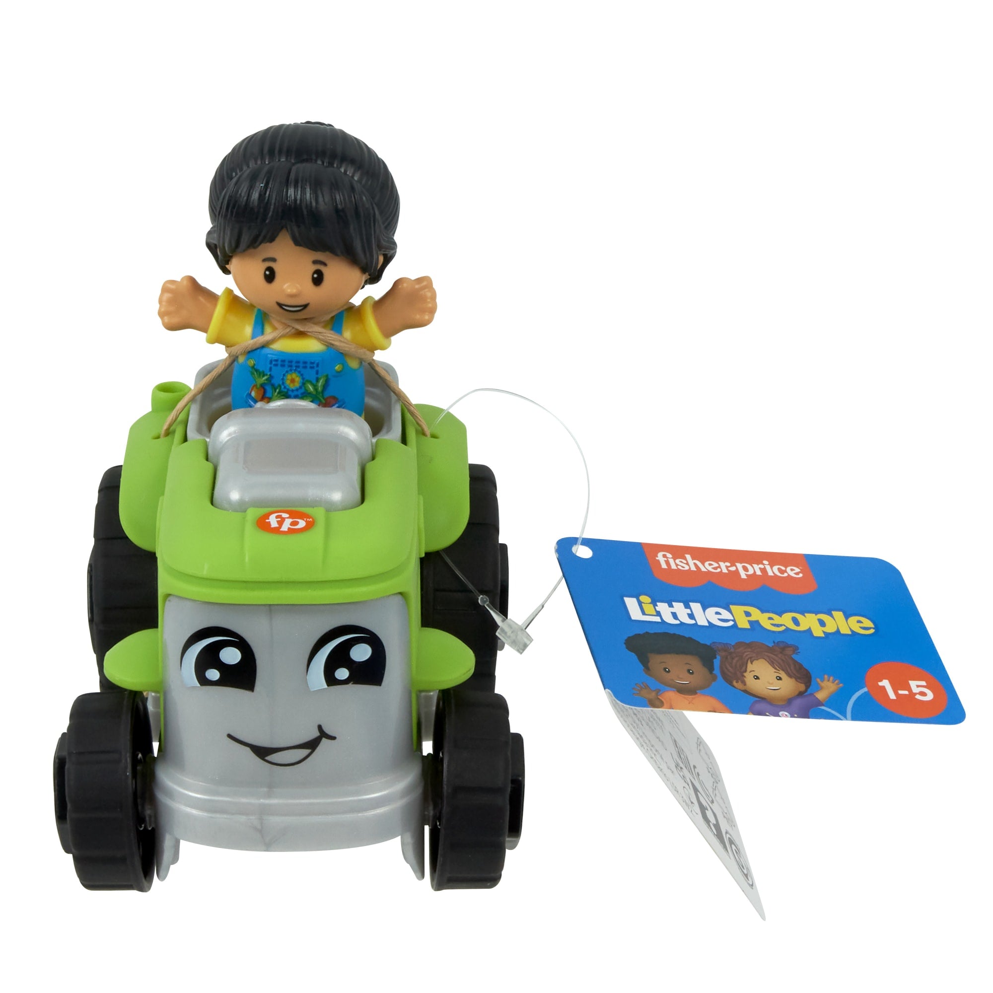 Fisher-Price Little People Tractor Farm Toy & Figure Set For Toddlers. 2 Pieces - Image 6