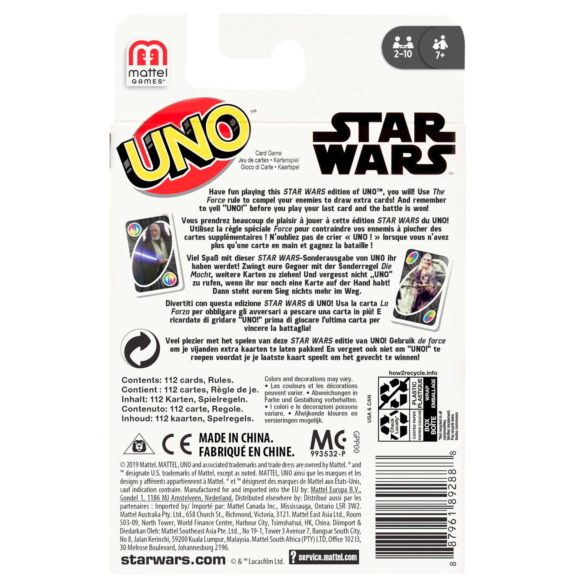 UNO Jogo de Cartas Star Wars - Image 4