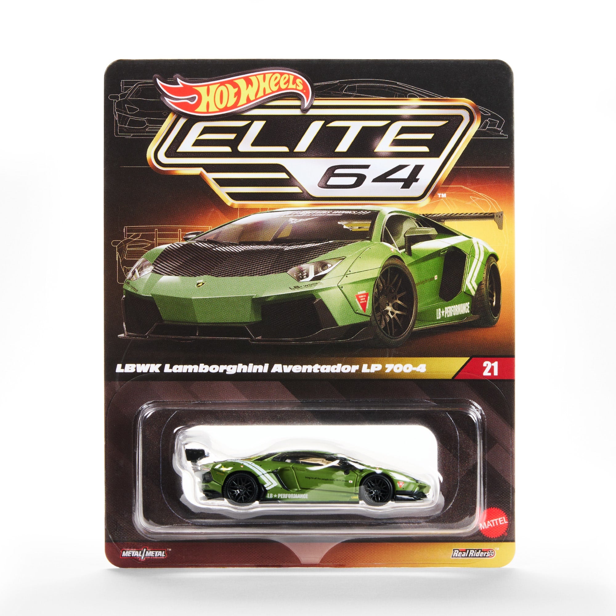 Hot Wheels Elite 64 LBWK Lamborghini Aventador LP 700-4 - Image 12