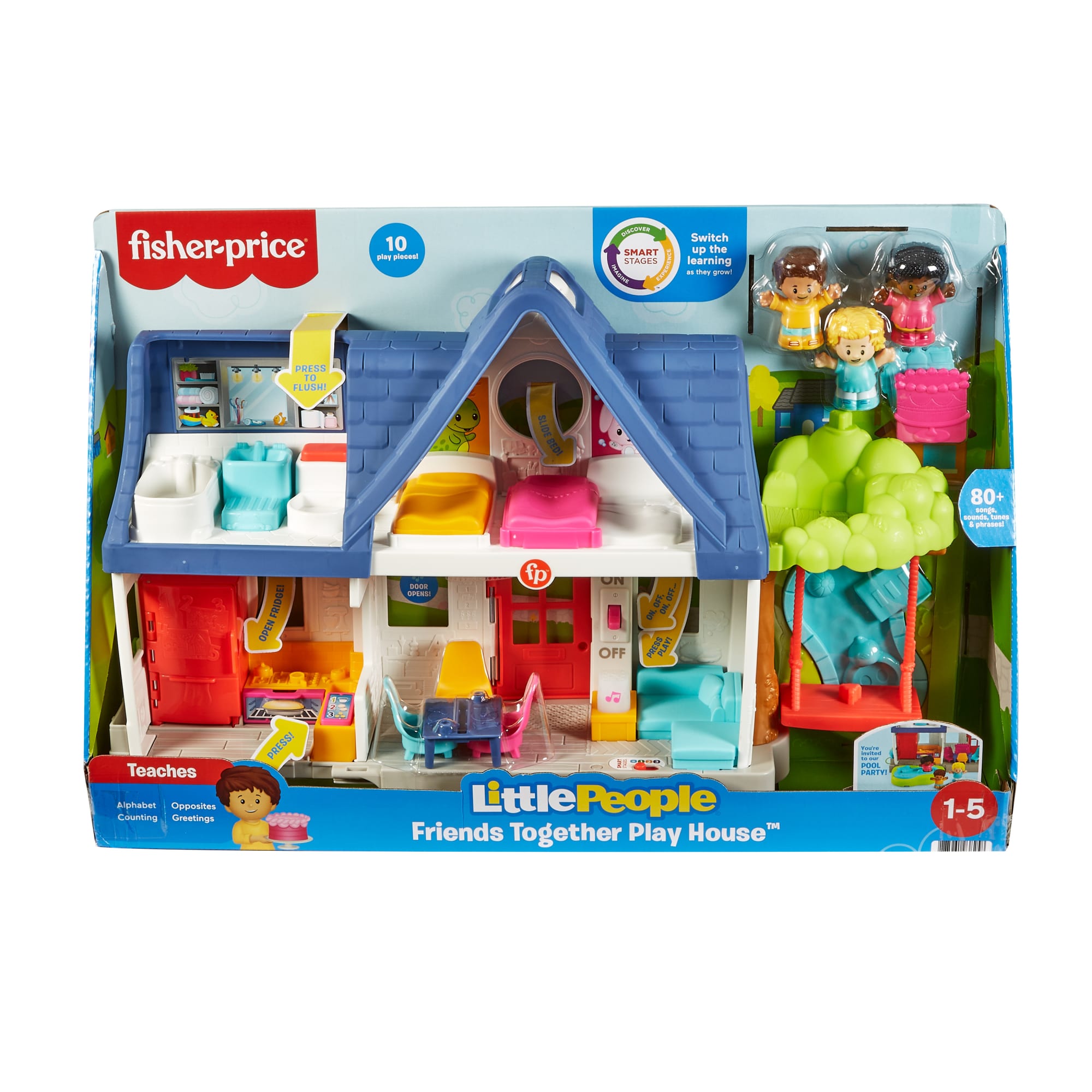Little People Juguete para Bebés Casita de los Amigos - Image 7