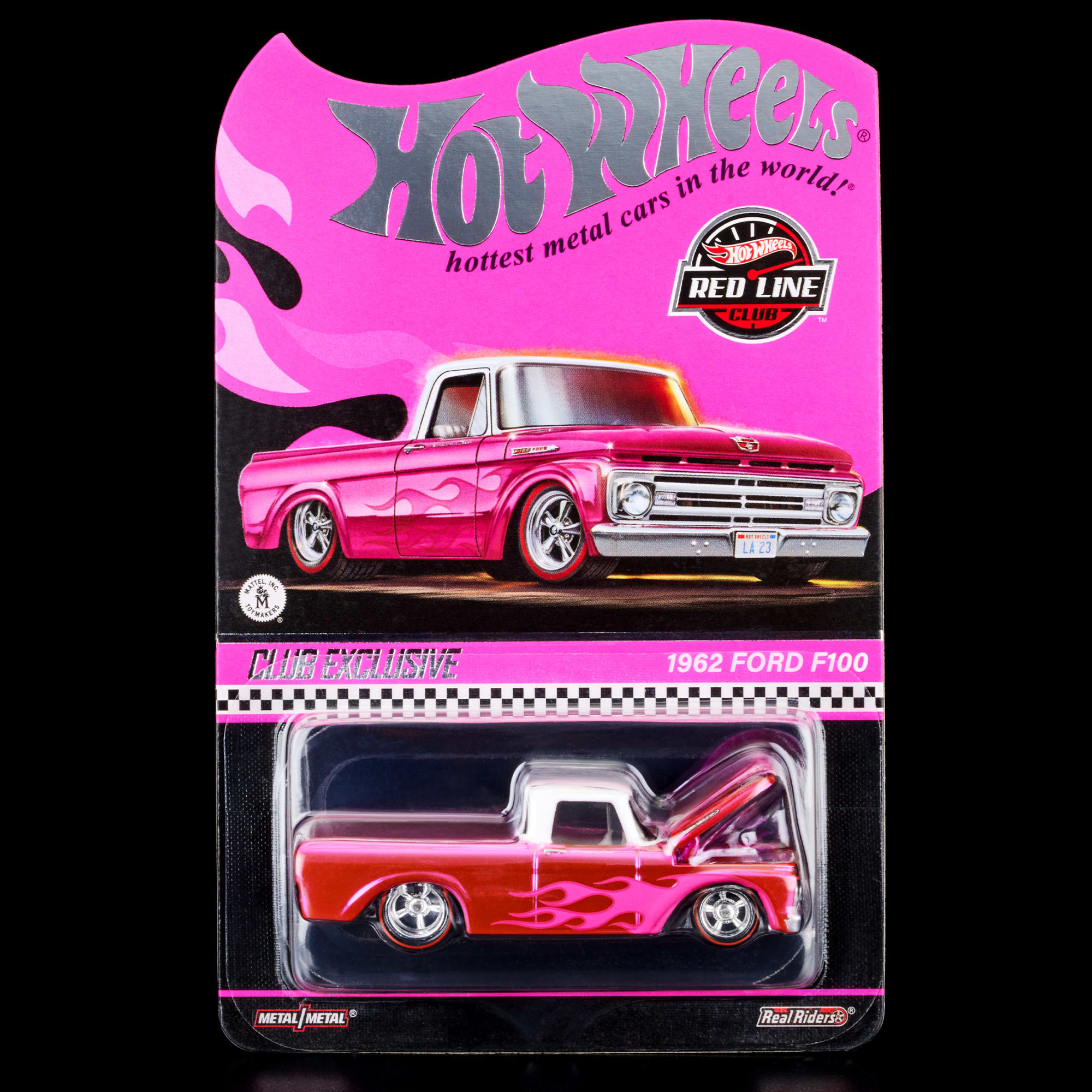 Hot Wheels RLC Exclusive Pink Edition 1962 Ford F100 - Image 20