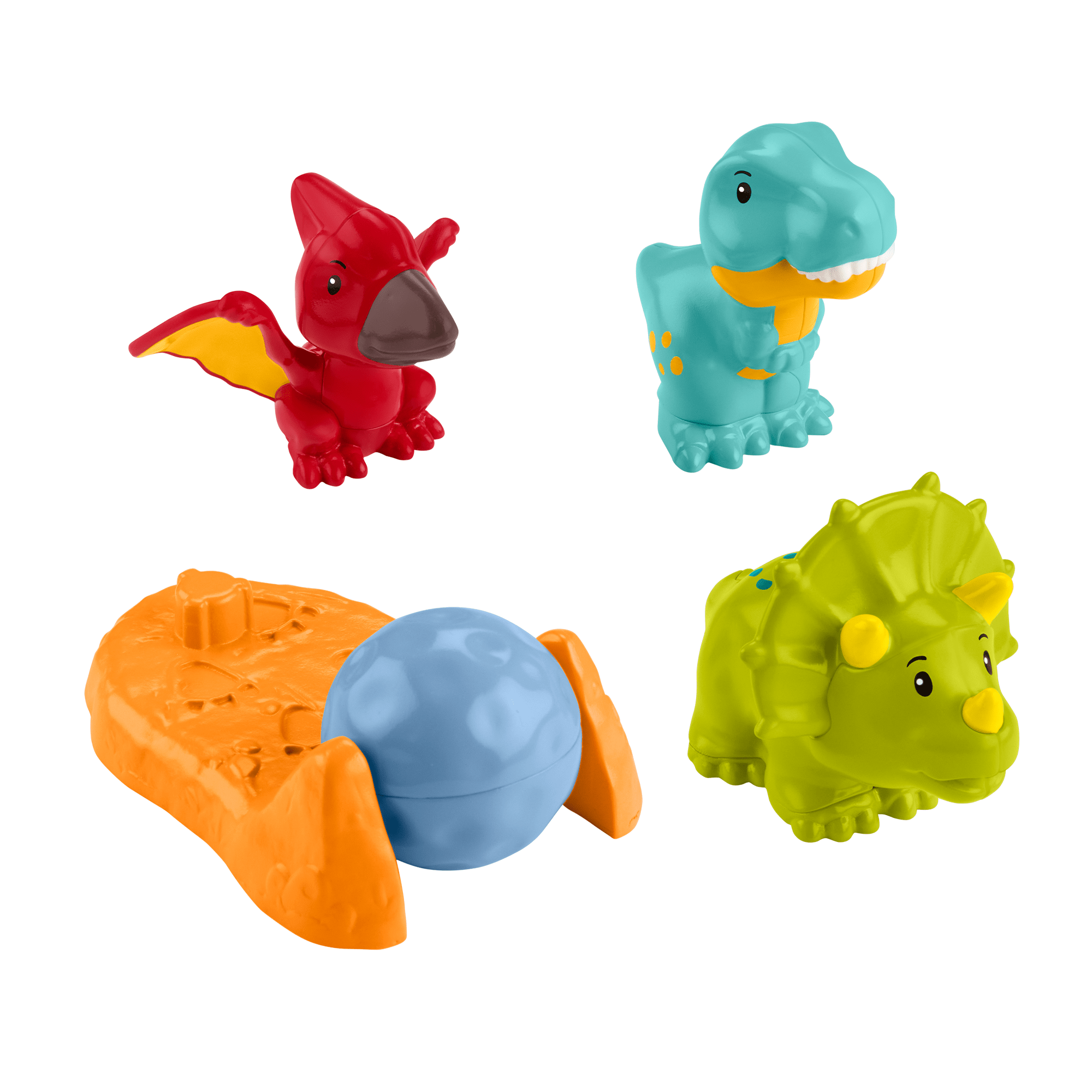 Fisher-Price Little People Coffret Dinosaures Sympathiques