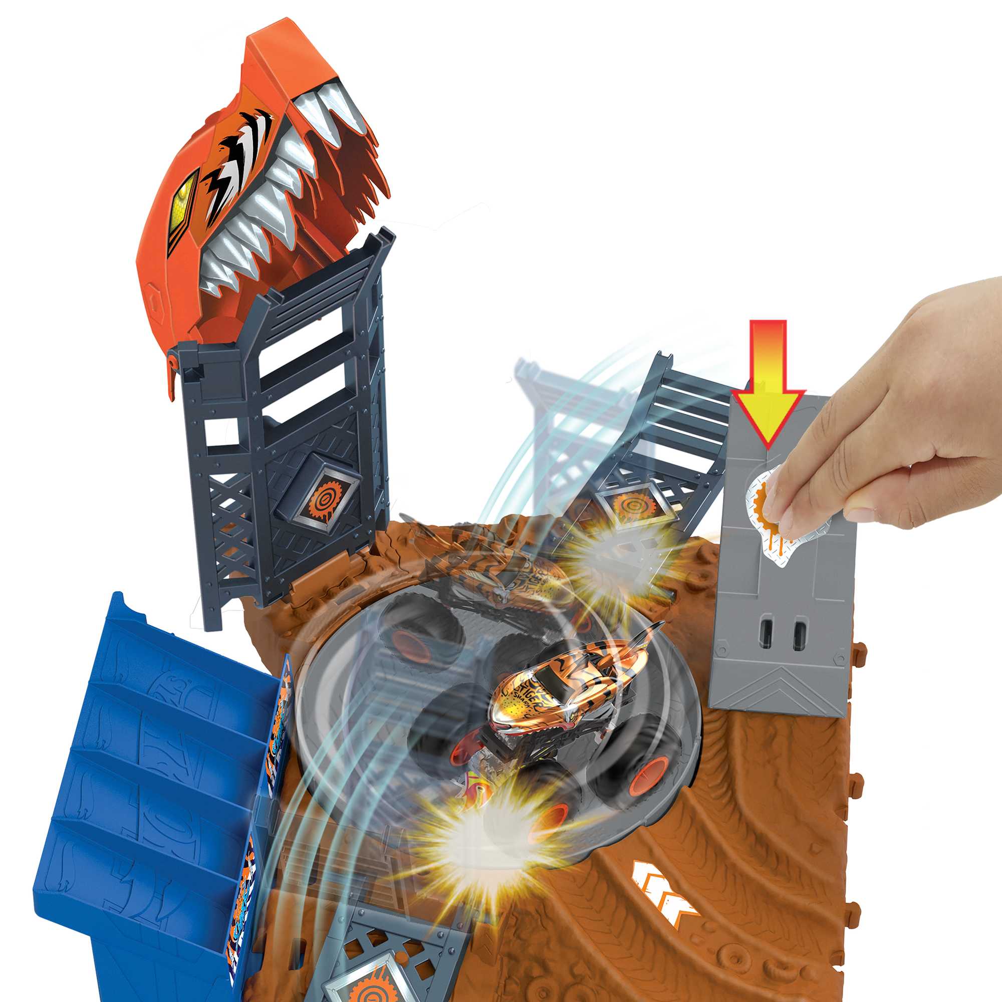 Hot Wheels-Monster Trucks-Compétition de Dérapages-Coffret - Image 4